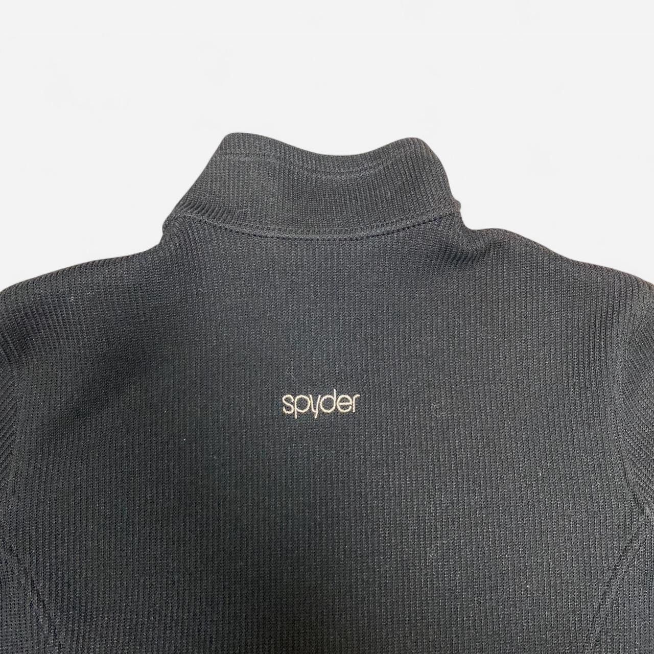 Spyder Spyder active black and grey thermal layer Longsleeve Size L / US 10 / IT 46 - 6 Thumbnail