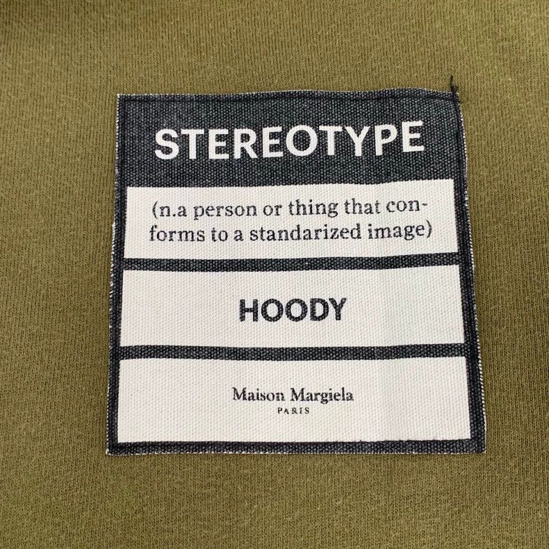 Maison Margiela Maison Margiela Olive green letter patch hooded cotton long Size US M / EU 48-50 / 2 - 5 Thumbnail