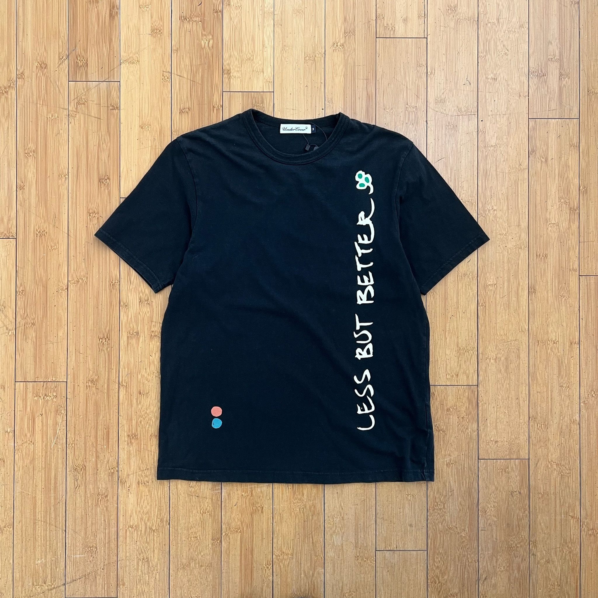 Undercover Undercover Black Dieter Rams SS2010 T-Shirt Size US L / EU 52-54 / 3 - 1 Thumbnail
