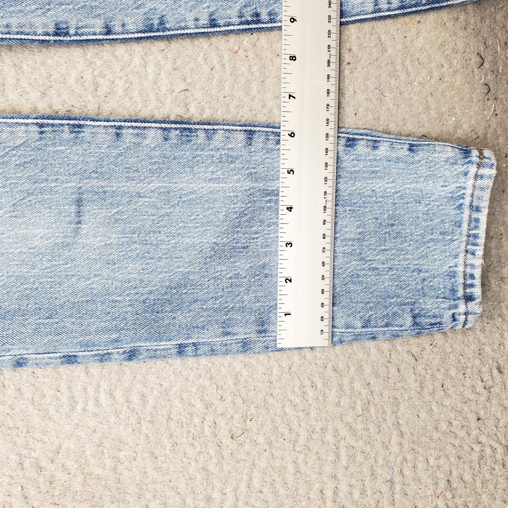 Madewell VINTAGE Madewell Jeans Womens Size 24 Blue Denim Stretch Regular Fit Size 42" / US 20 - 5 Thumbnail