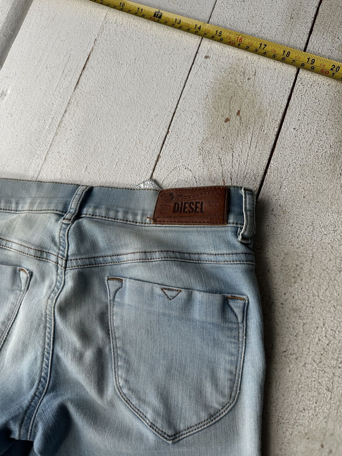 Diesel 🚨Gothic Diesel Regular Slim relax Flared Jeans Womens Size 27" / US 4 / IT 40 - 17 Thumbnail