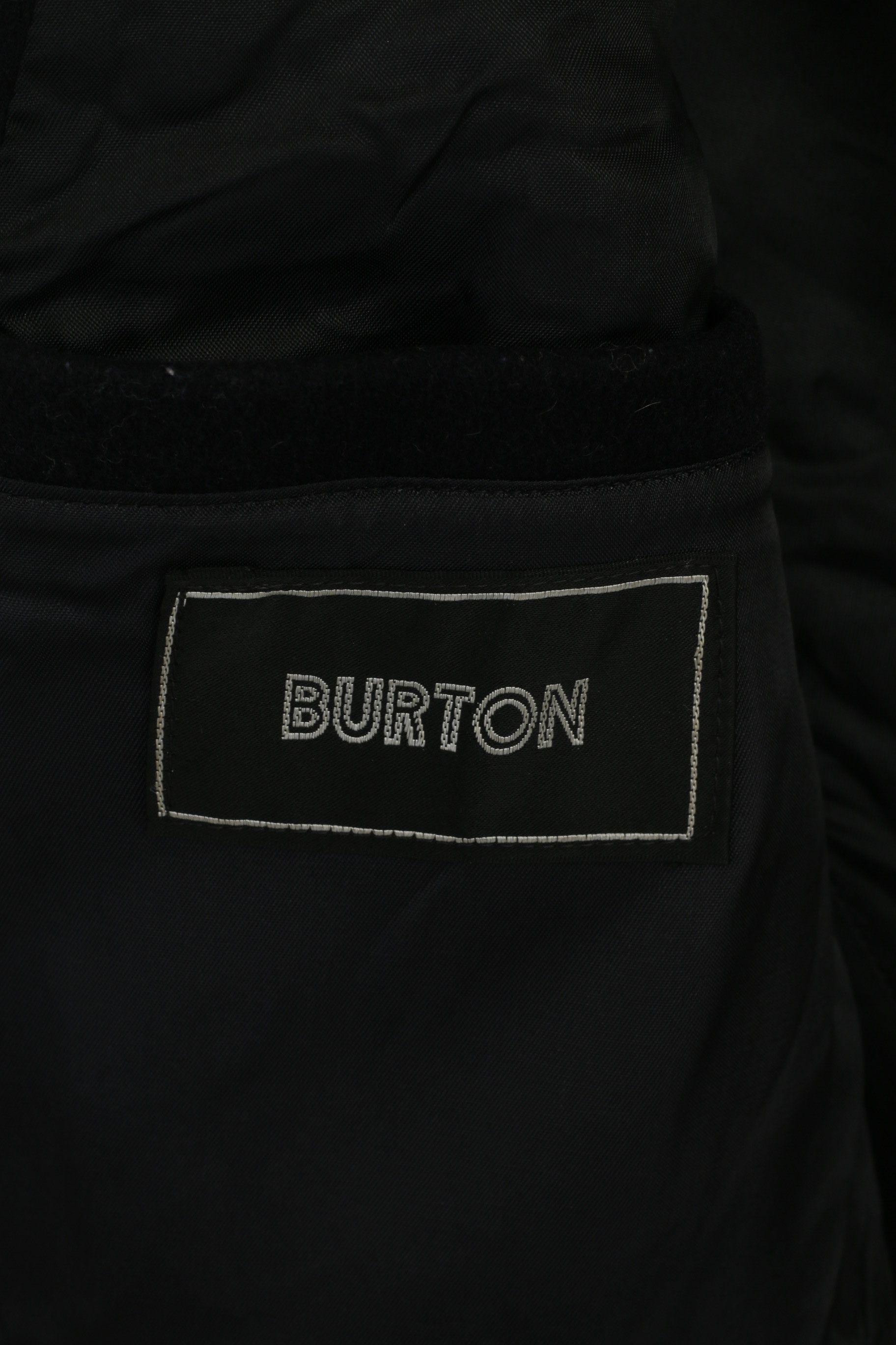 Burton Burton Men M Coat Black Wool Cashmere Blend 2828 Size US M / EU 48-50 / 2 - 7 Thumbnail