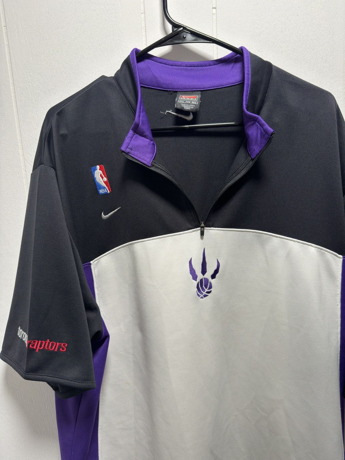 Nike × Vintage Vintage Nike Toronto Raptors NBA Sport Shirt Size US XXL / EU 58 / 5 - 2 Thumbnail