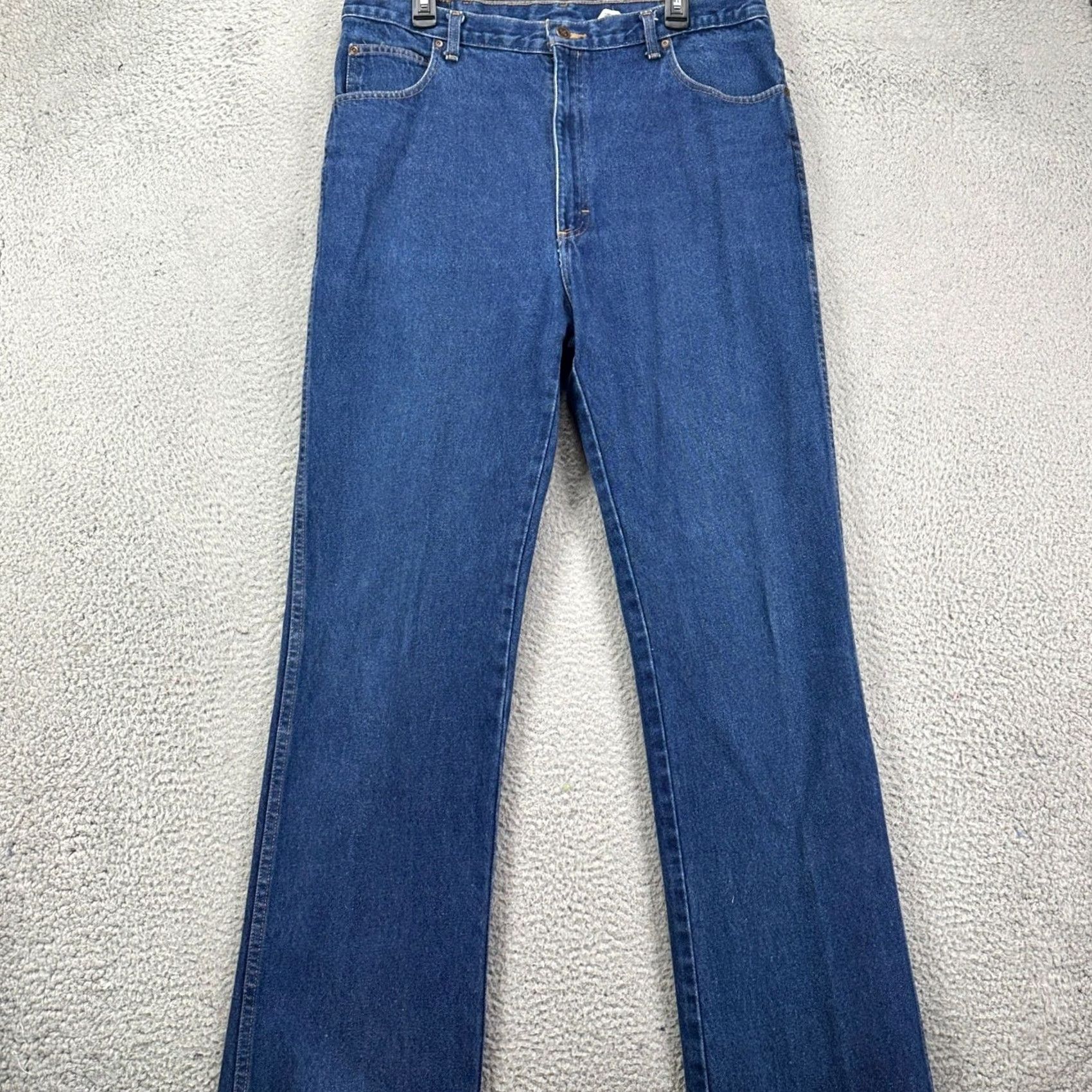 Vintage VINTAGE Sheplers Jeans Bootcut Mens 38X36 Blue Western Cowboy Rodeo 5 Pockets Size US 38 / EU 54 - 2 Thumbnail