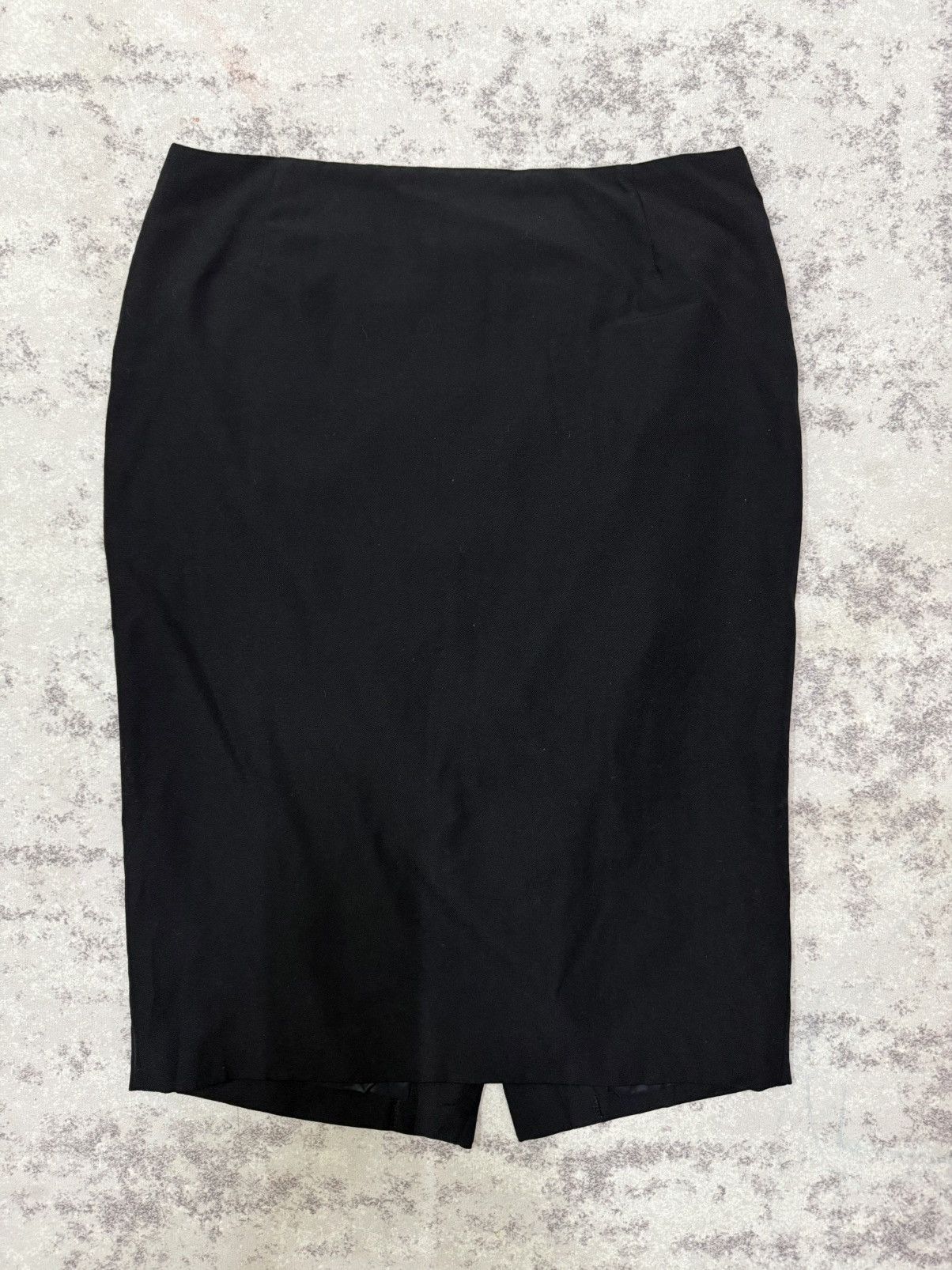 Escada Escada Split Back Pencil Skirt Size 28" / US 6 / IT 42 - 3 Thumbnail