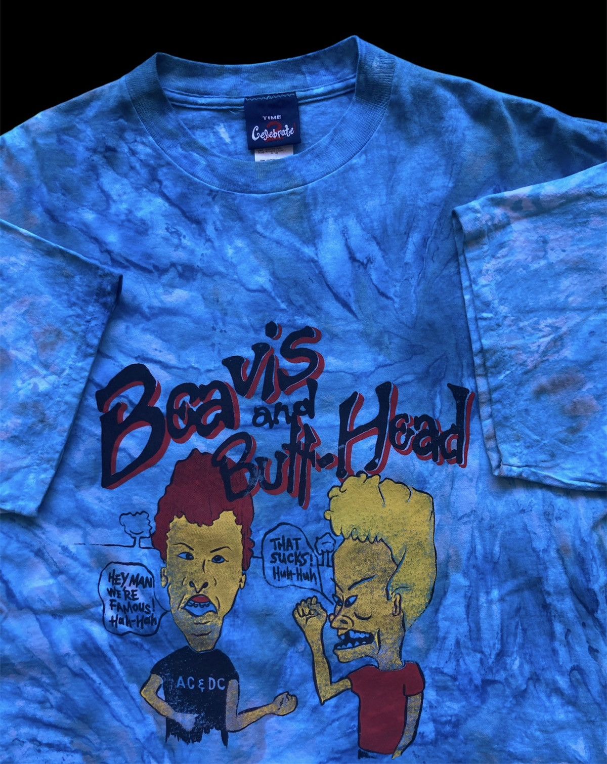 Mtv × Vintage Vintage 90s Beavis And Butthead Tee VTG Boot AC/DC VTG MTV Size US L / EU 52-54 / 3 - 5 Thumbnail