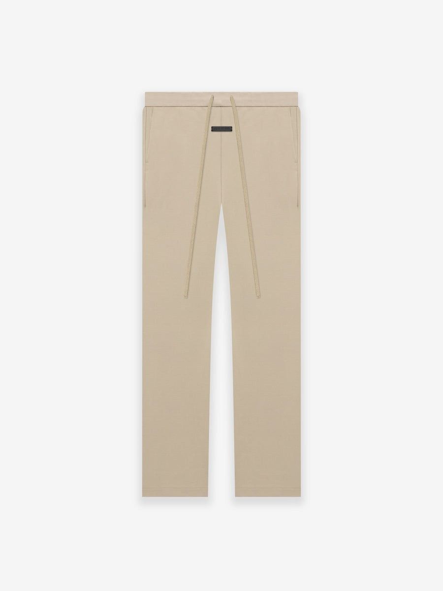 image of Fear Of God Viscose Eternal Tricot Relaxed Pant - Beige Med in Dusty Beige, Men's (Size 32)