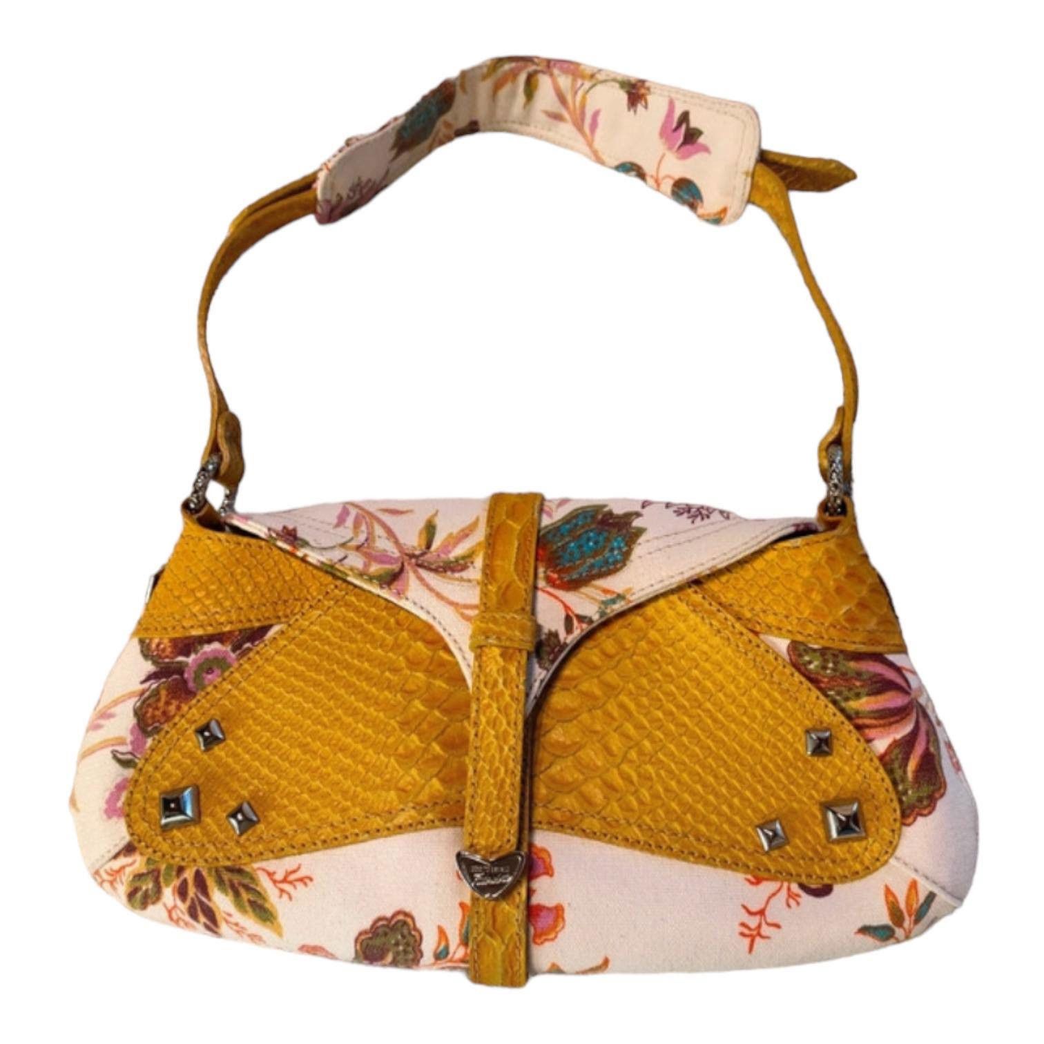 Roberto Cavalli The Cavalli Flower Embroidery Bag Size ONE SIZE - 1 Thumbnail