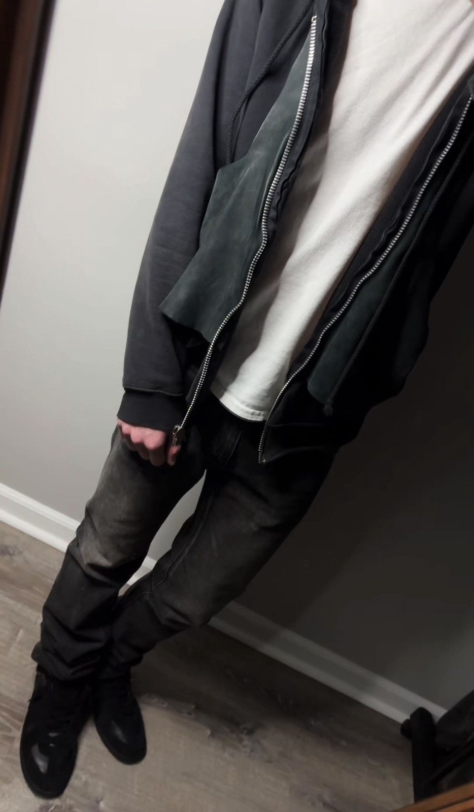 Rick Owens rick owens ss01 layered slab zip Size US S / EU 44-46 / 1 - 2 Thumbnail