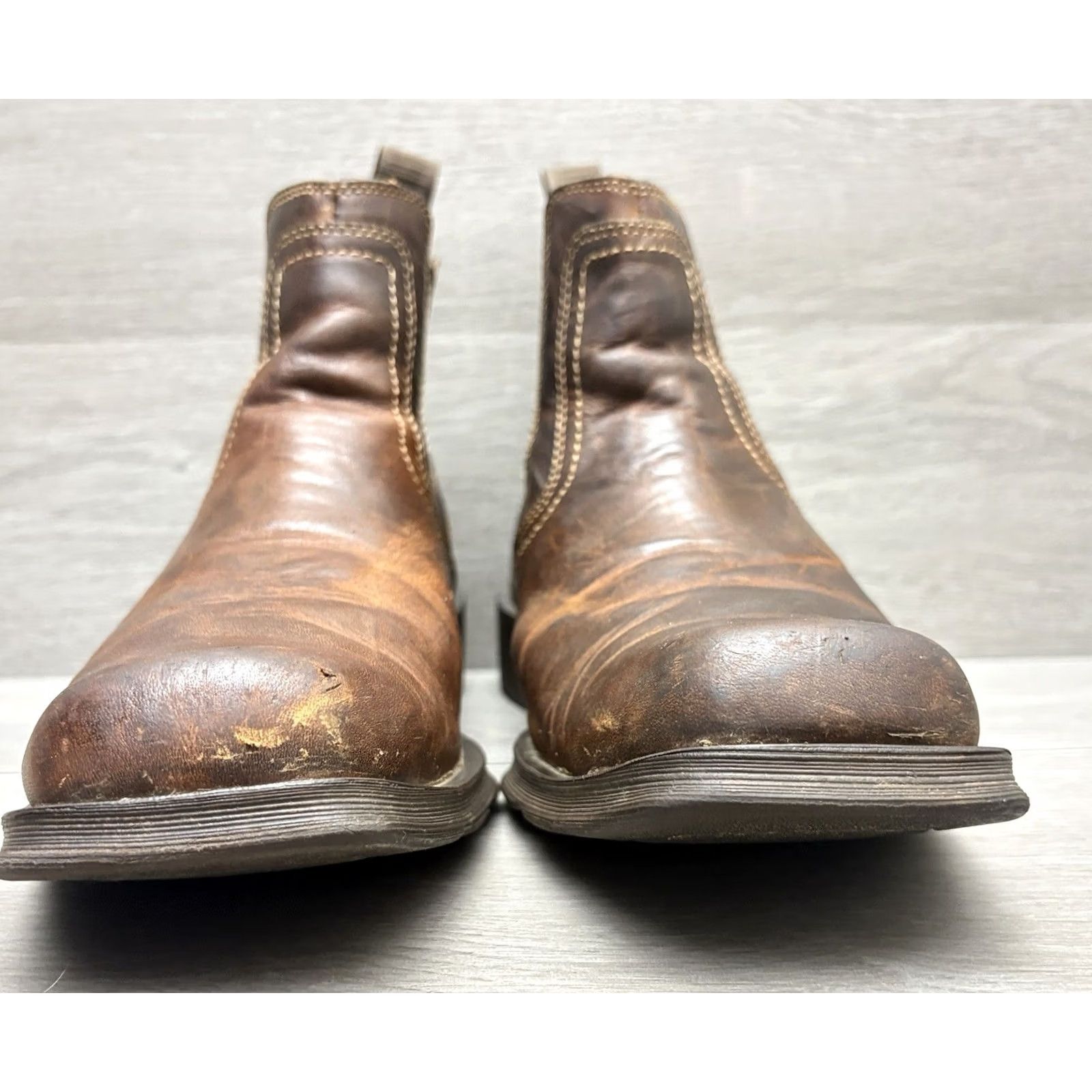 Ariat Midtown Rambler Chelsea Boots Mens Size 8.5D Brown 