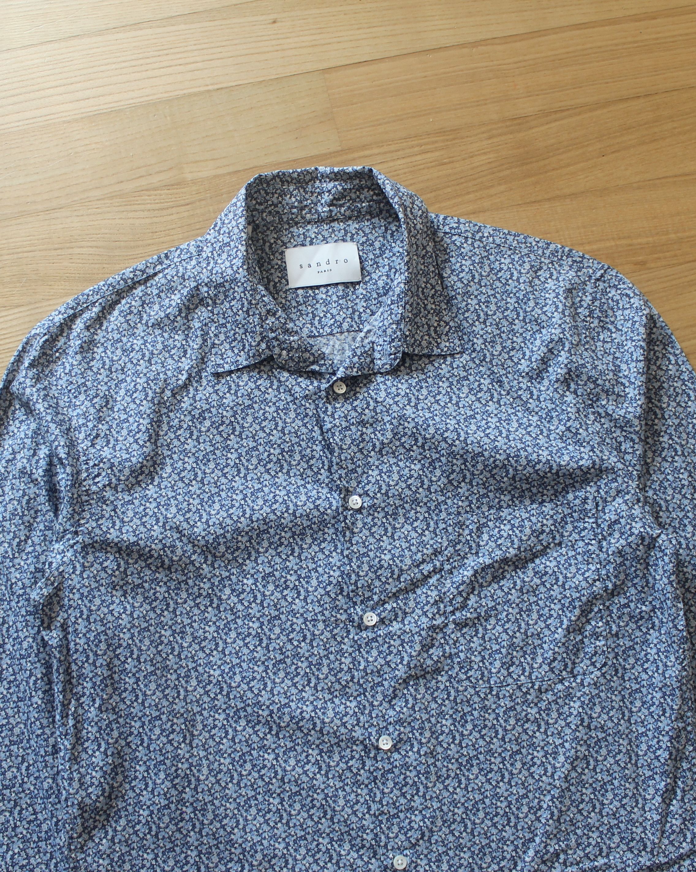 Sandro Sandro Paris Floral Shirt Size US M / EU 48-50 / 2 - 5 Thumbnail