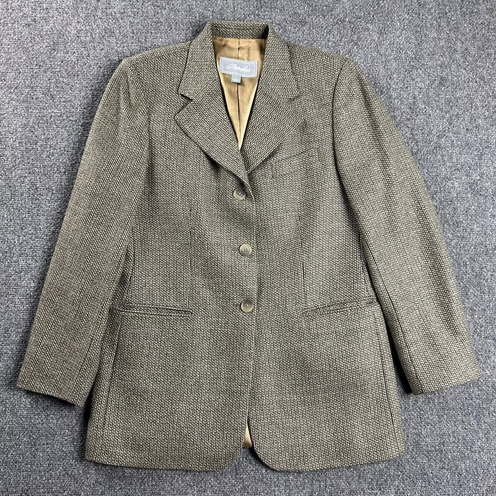 Other Pietrafesa Blazer Womens 4 Knit Coat Jacket Wool Alpaca Size S / US 4 / IT 40 - 1 Thumbnail