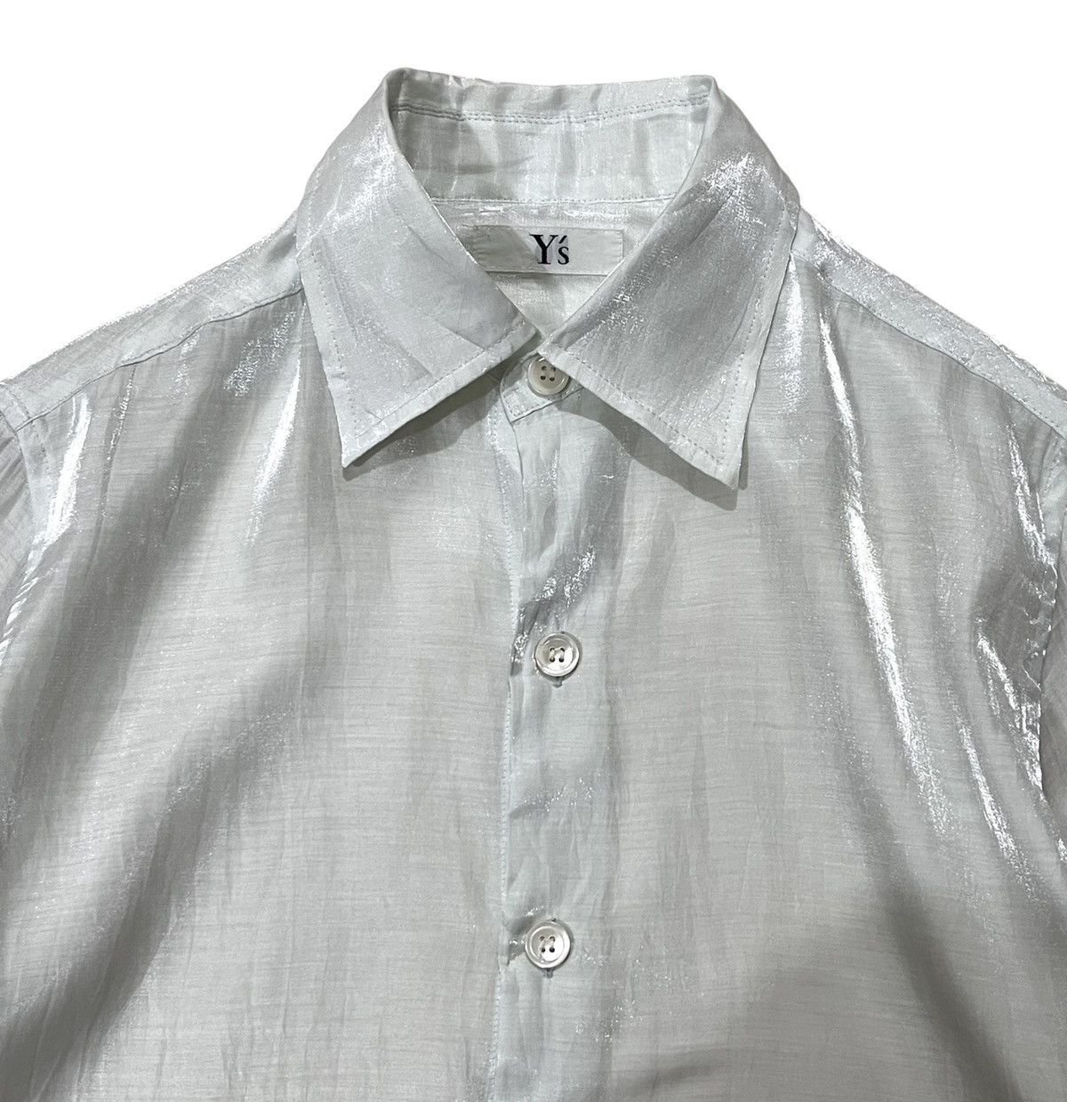 Yohji Yamamoto Vintage Ys yohji yamamoto glitter shirt Size US L / EU 52-54 / 3 - 2 Thumbnail