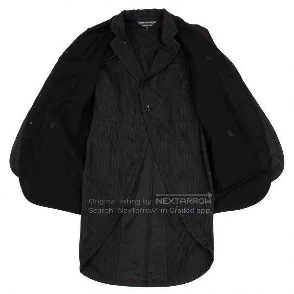 Comme des Garcons COMME des GARCONS HOMME PLUS Layered Blazer. Size US XS / EU 42 / 0 - 4 Thumbnail