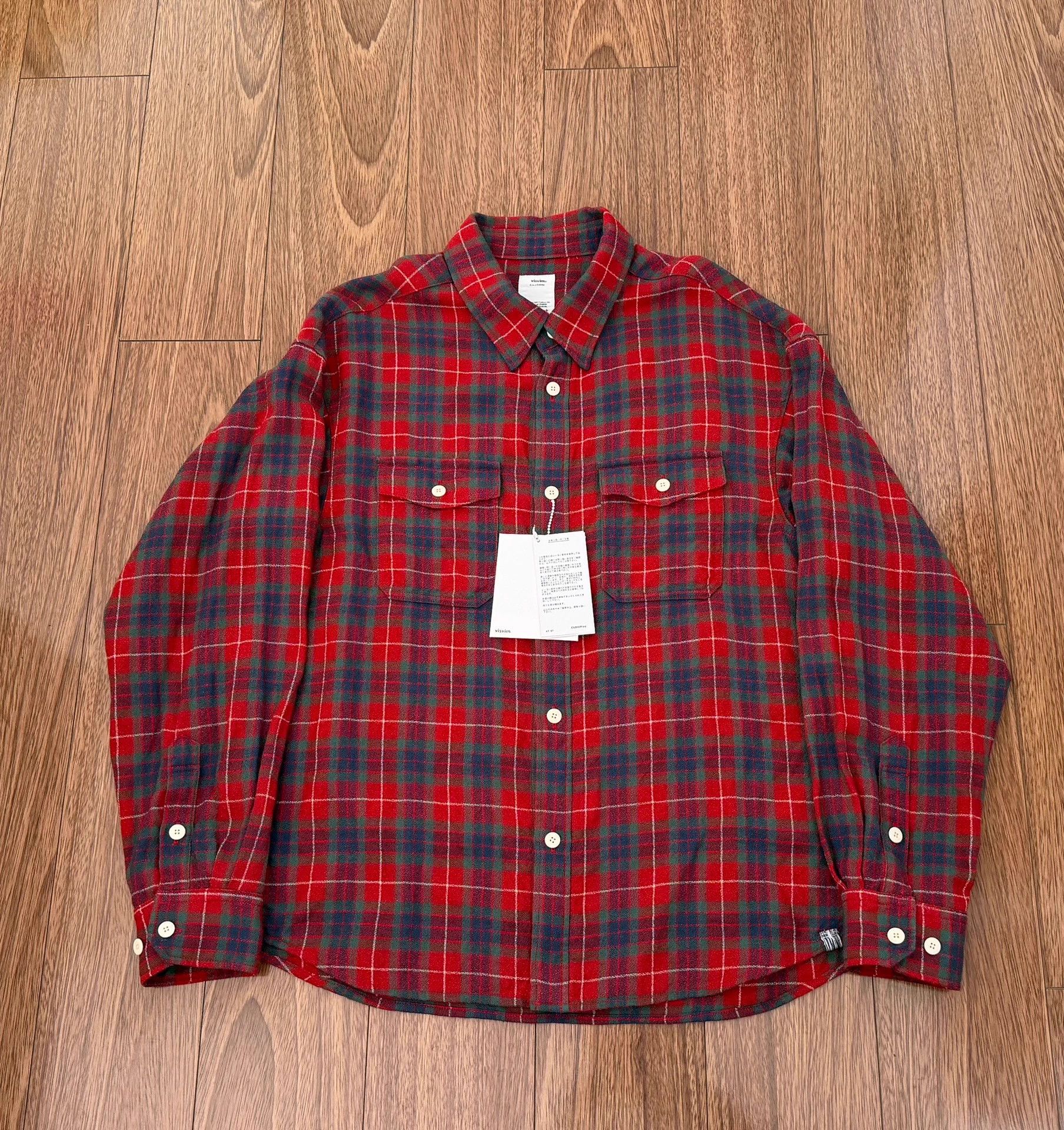 Visvim VISVIM 24SS Pionner Shirt Wool Amundsen Plaid New 2 Size US M / EU 48-50 / 2 - 1 Thumbnail