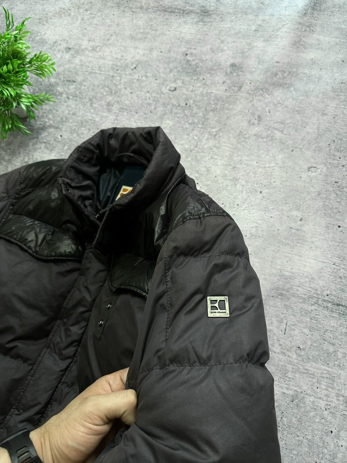 Hugo Boss Vintage Hugo Boss Orange Puffer Down Y2K Winter Jacket Size US M / EU 48-50 / 2 - 5 Thumbnail