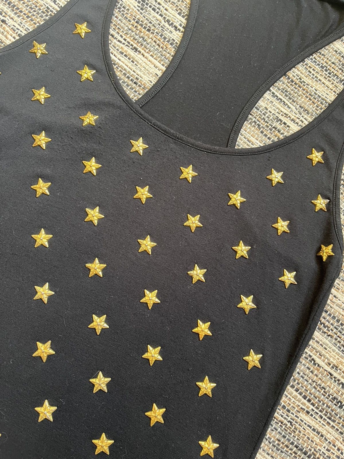 Versace Luxury Versace Collection Tank Top TShirt Black Star Logo Size S / US 4 / IT 40 - 6 Thumbnail