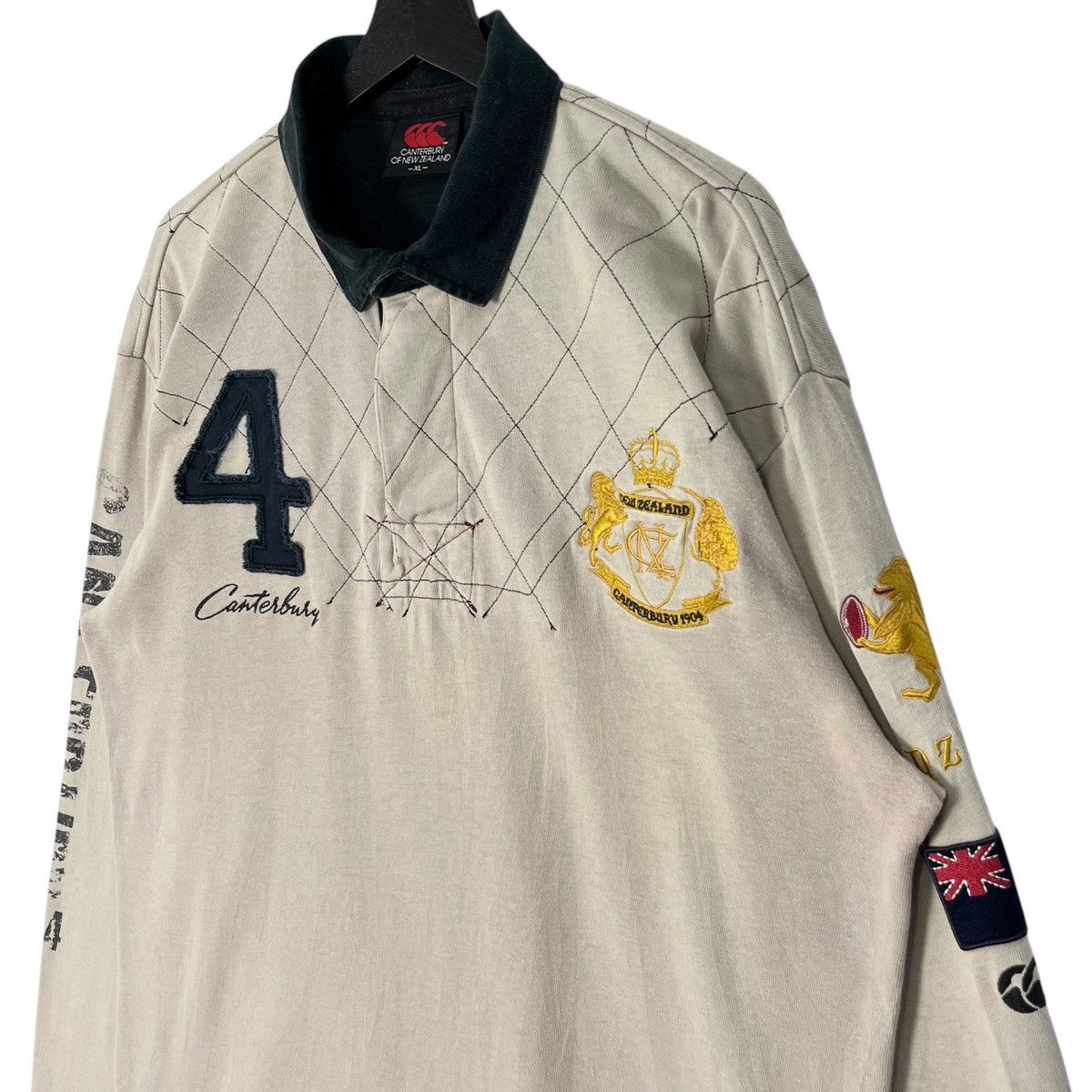 Canterbury of New Zealand Canterbury of New Zealand Rugby Shirt Size US XL / EU 56 / 4 - 3 Thumbnail