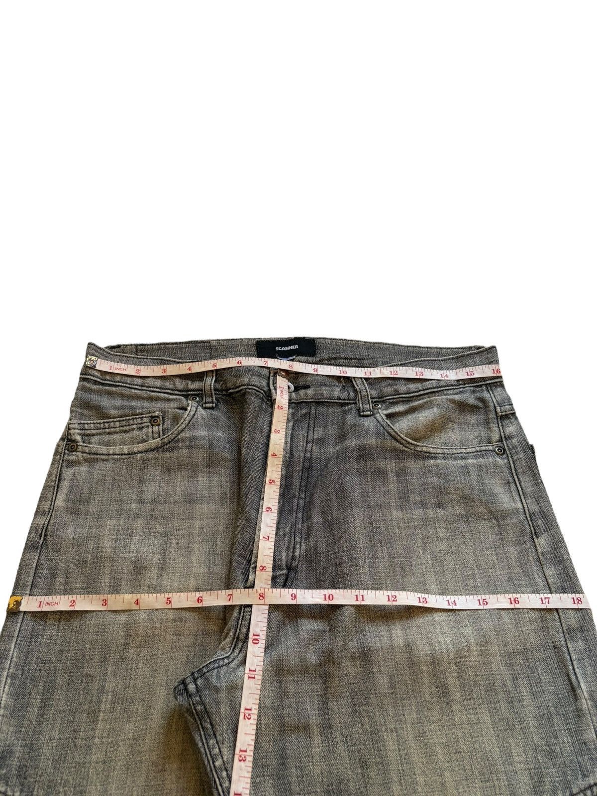 Japanese Brand Vintage Japanese Brand Mud Wash Tactical Distressed Jeans Size US 32 / EU 48 - 13 Thumbnail