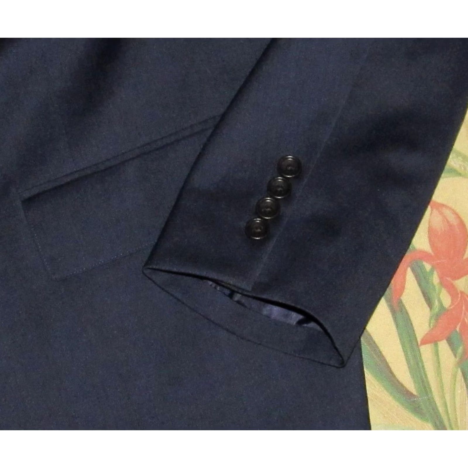 Bonobos BONOBOS Navy Blue Wool Blazer Blazer 50 Long Men XS? Size 50R - 3 Thumbnail
