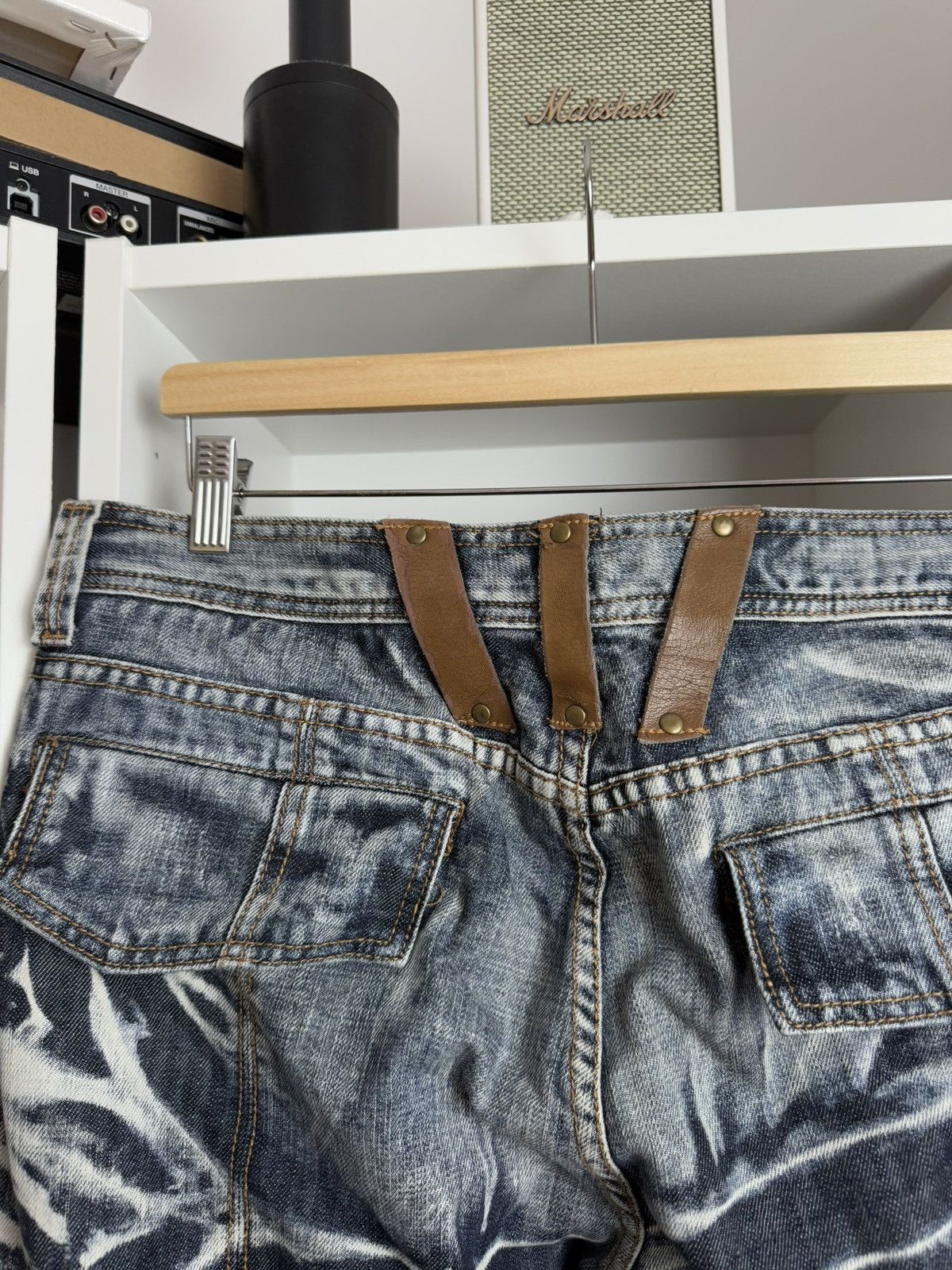 Japanese Brand Vintage y2k avantgarde style washed denim pants 34 kapital Size US 34 / EU 50 - 10 Thumbnail