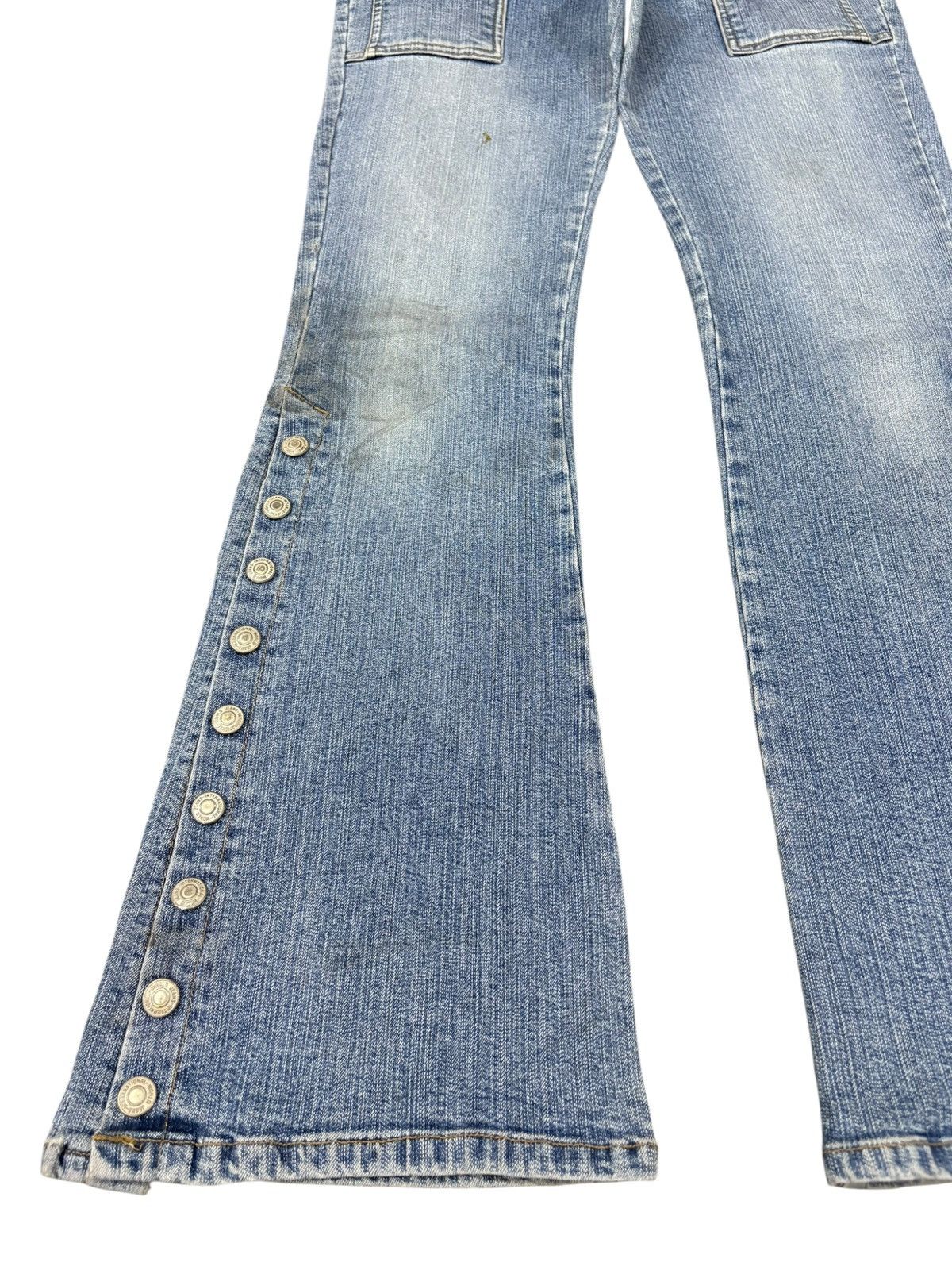 Hysteric Glamour Vintage Oririn Faded Wash Bush Pants Flare Jeans Size 31" - 5 Thumbnail