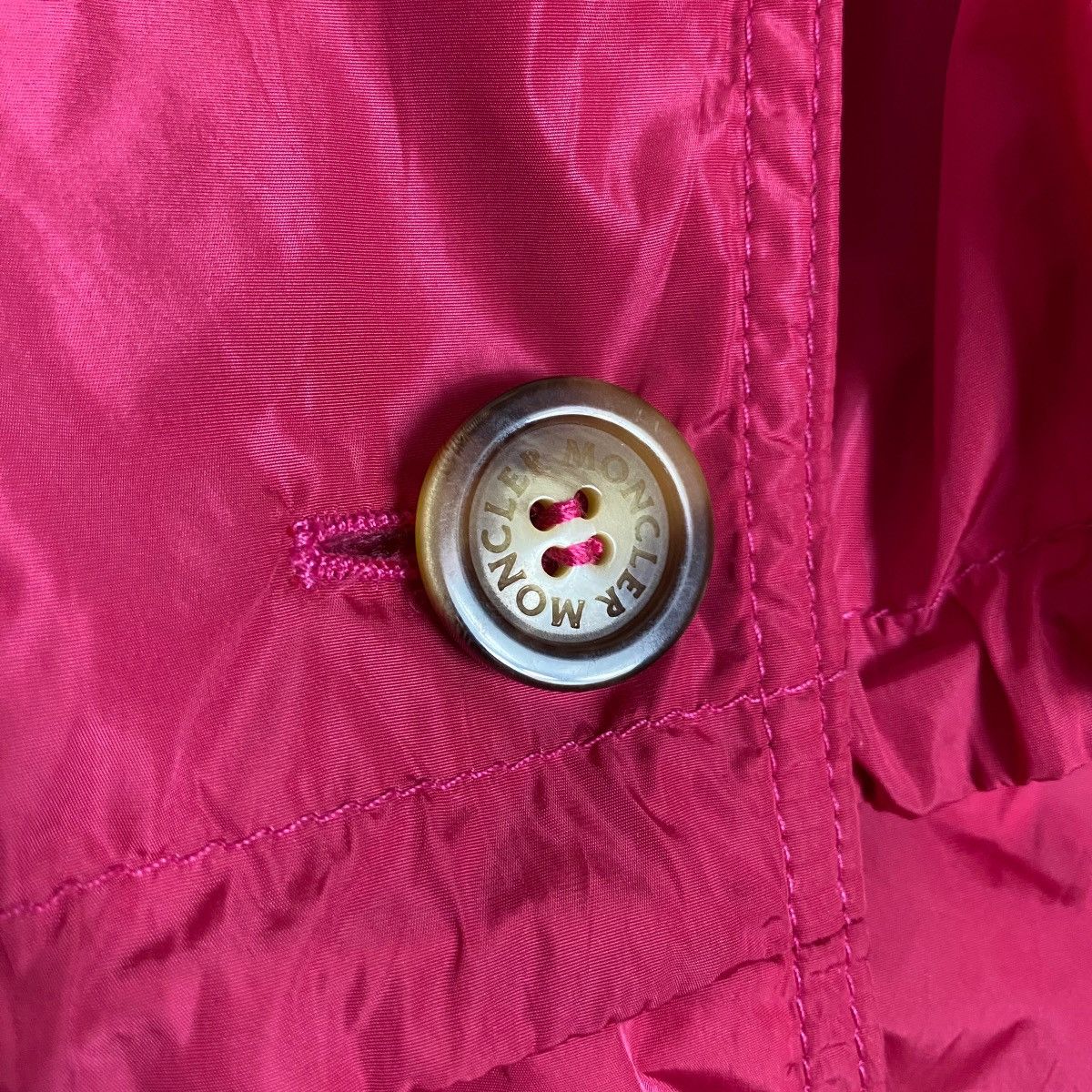 Moncler Vintage Moncler Double Breasted Belted Windbreaker Light Size S / US 4 / IT 40 - 3 Thumbnail