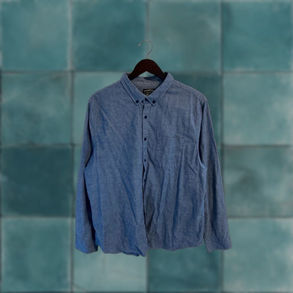 United By Blue VINTAGE United by Blue Long Sleeve Button-Down Shirt Mens XL GUC Chambray Blue Woven 2010s Size US XL / EU 56 / 4 - 1 Thumbnail