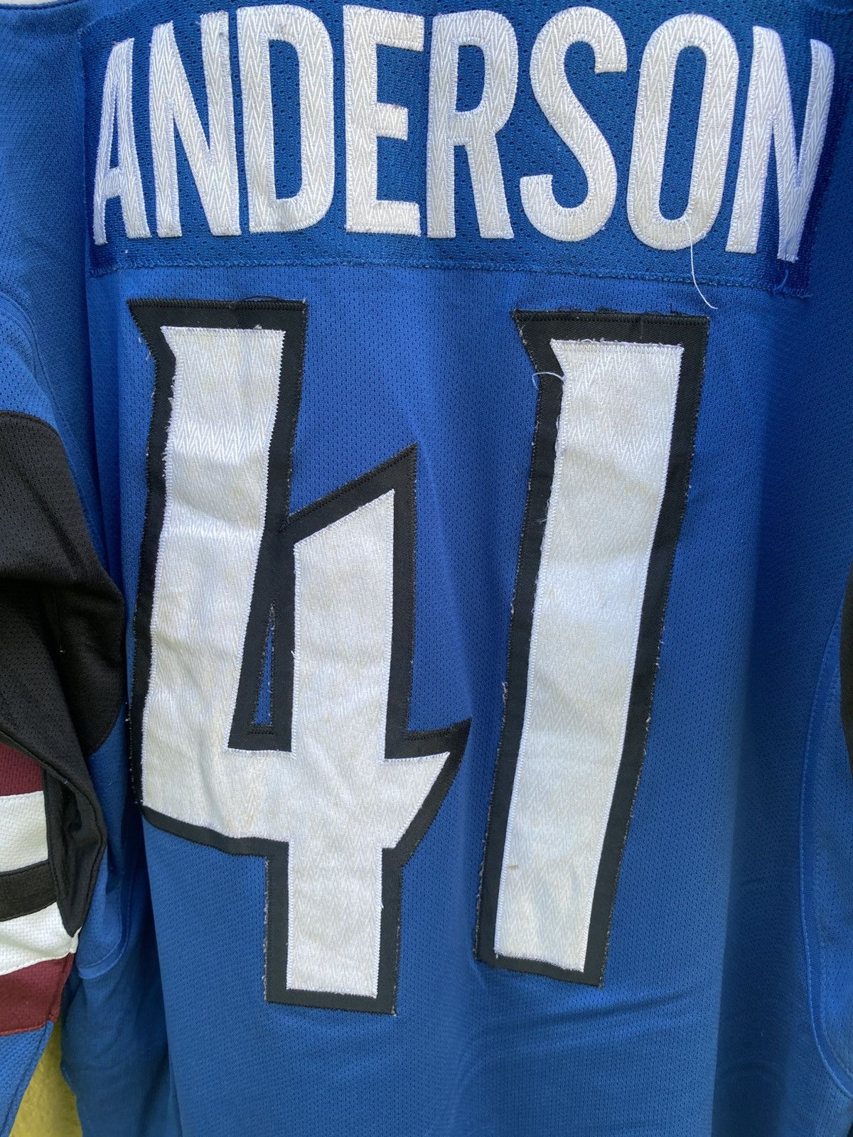 NHL × Reebok COLORADO AVALANCHE REEBOK JERSEY SIZE LARGE NHL Size US L / EU 52-54 / 3 - 16 Thumbnail