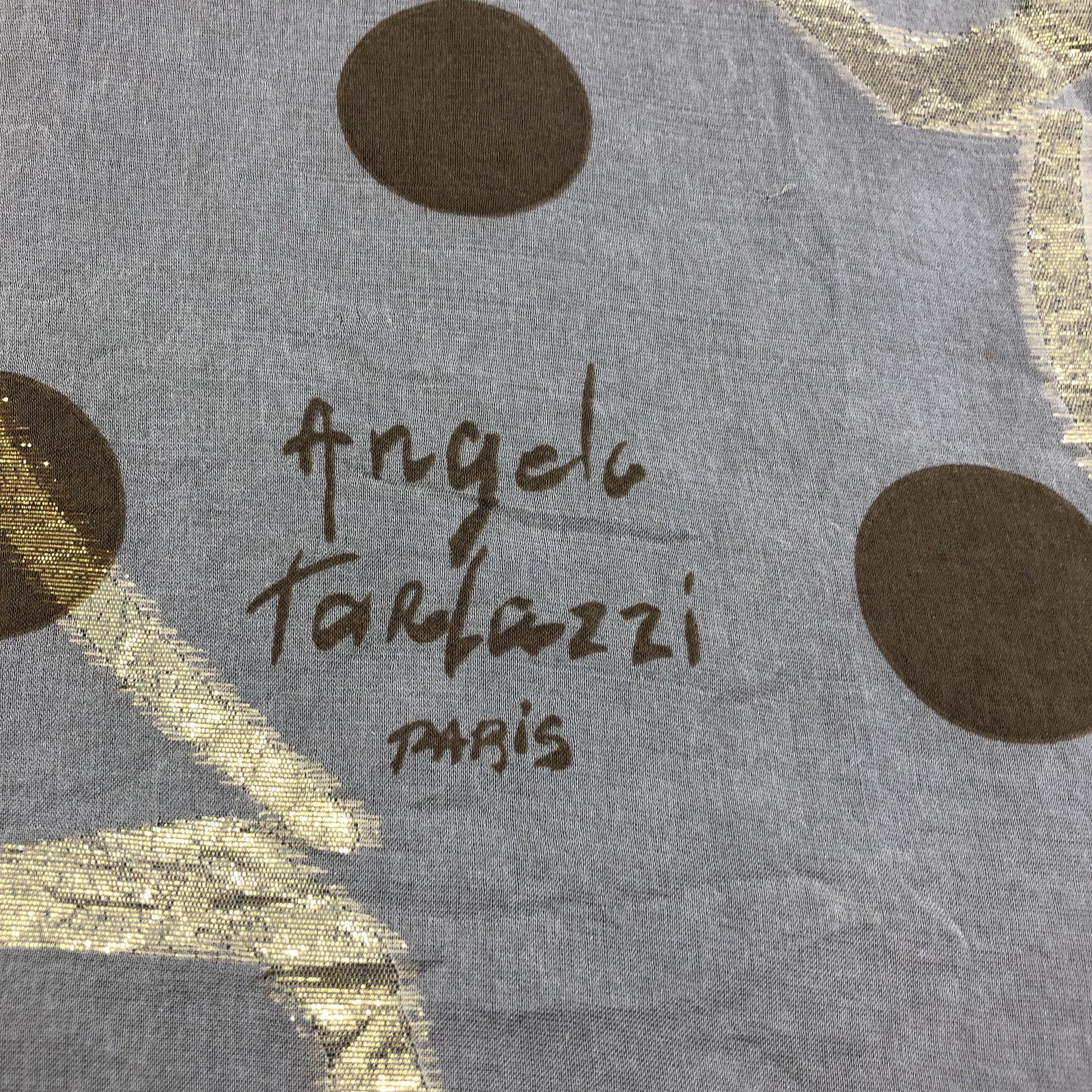 Vintage Angelo Tarlazzi Hand Rolled Silk Scarf M611 Size ONE SIZE - 3 Thumbnail