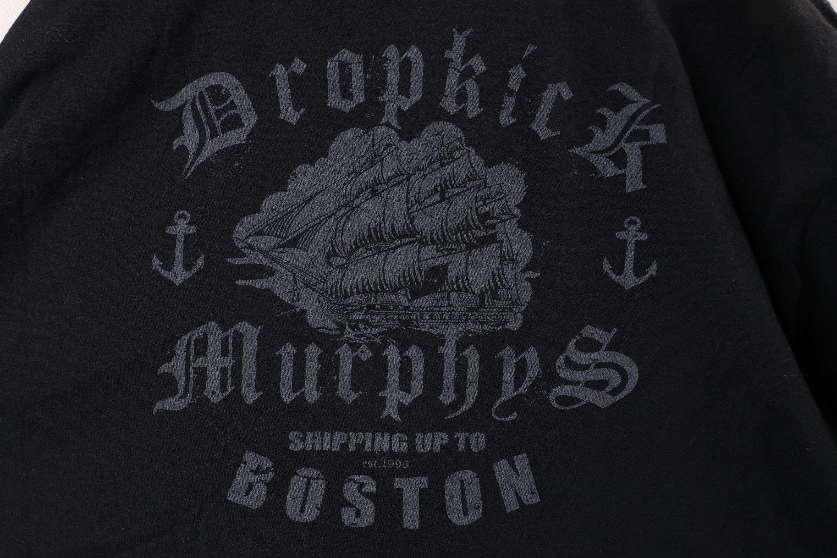 Vintage Vintage 90s Heavyweight Murphys Band T-Shirt Black USA Size US XL / EU 56 / 4 - 6 Thumbnail