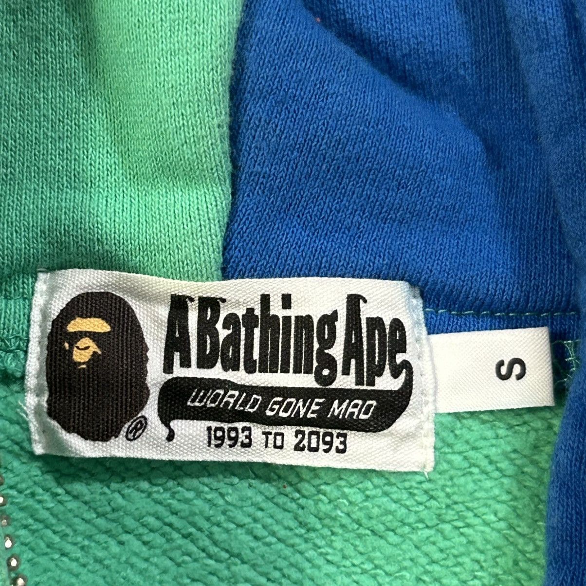 Bape BAPE Color Block Shark Full Zip Hoodie Size US S / EU 44-46 / 1 - 7 Thumbnail