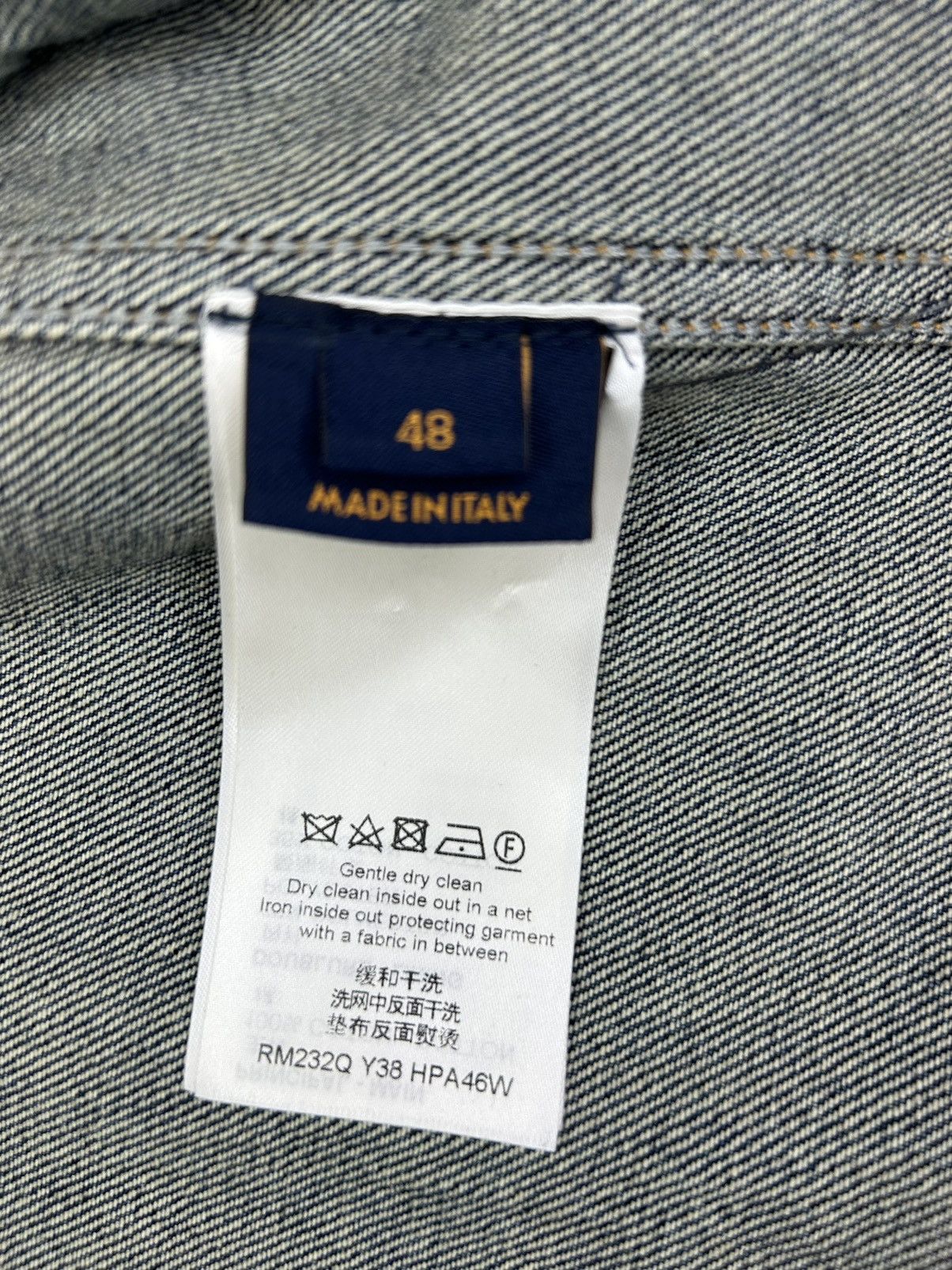 Louis Vuitton LOUIS VUITTON MONOGRAM LIGHT DENIM JACKET Size US M / EU 48-50 / 2 - 5 Thumbnail
