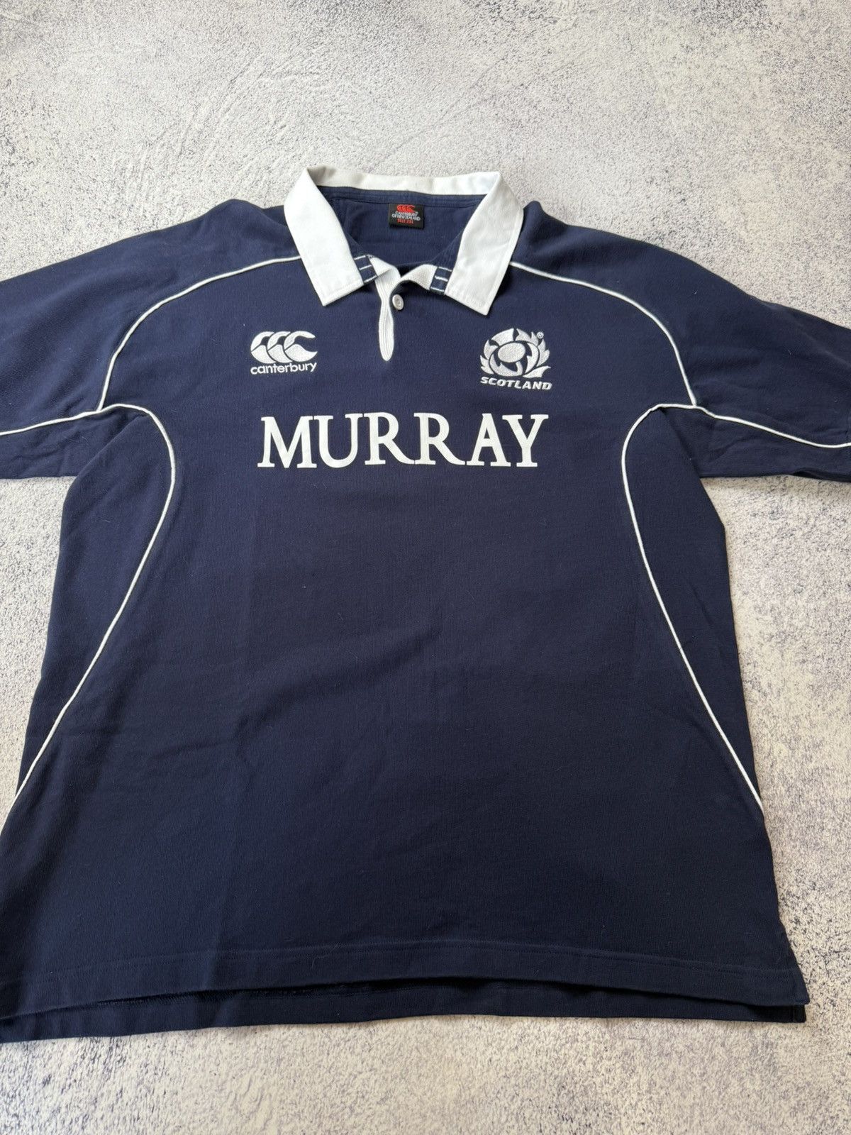 Rugby Ralph Lauren Scotland Rugby Shirt Men's Canterbury 2009 Home Jersey Size US XXL / EU 58 / 5 - 12 Thumbnail