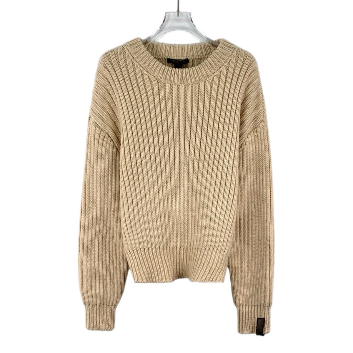 Louis Vuitton Louis Vuitton Brown Merino Long Sleeve Knit Sweater K26WX Size S / US 4 / IT 40 - 1 Thumbnail