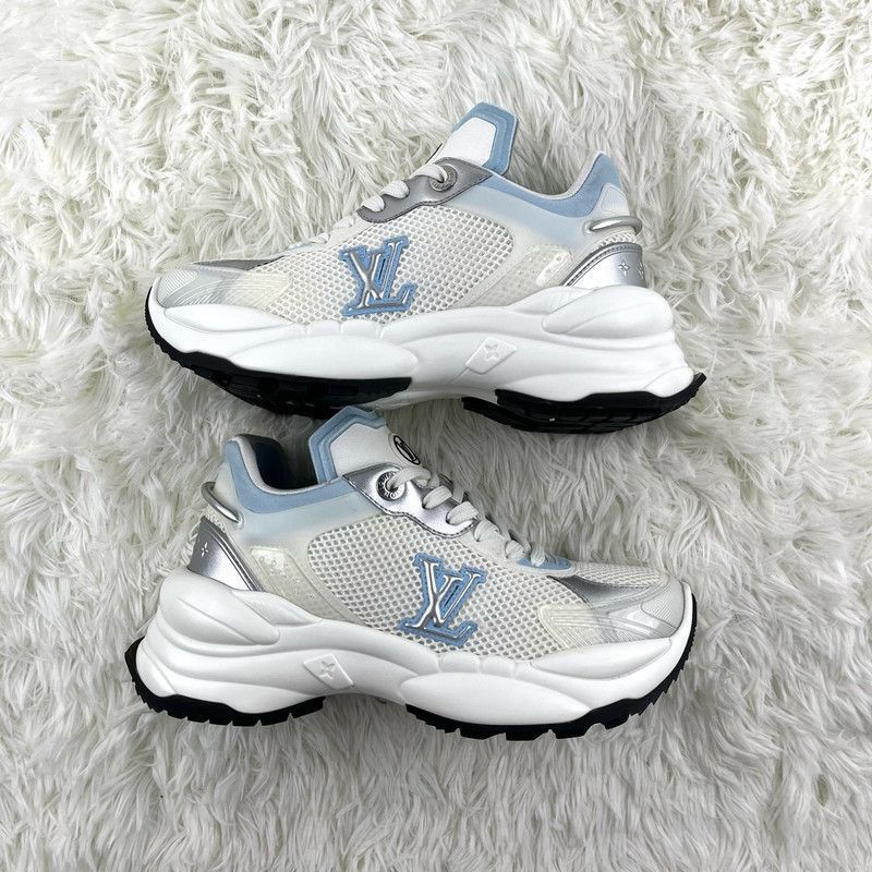 Louis Vuitton Louis Vuitton Run 55 Low Top Sneakers for Women -2508 Size US 5 / IT 35 - 6 Thumbnail