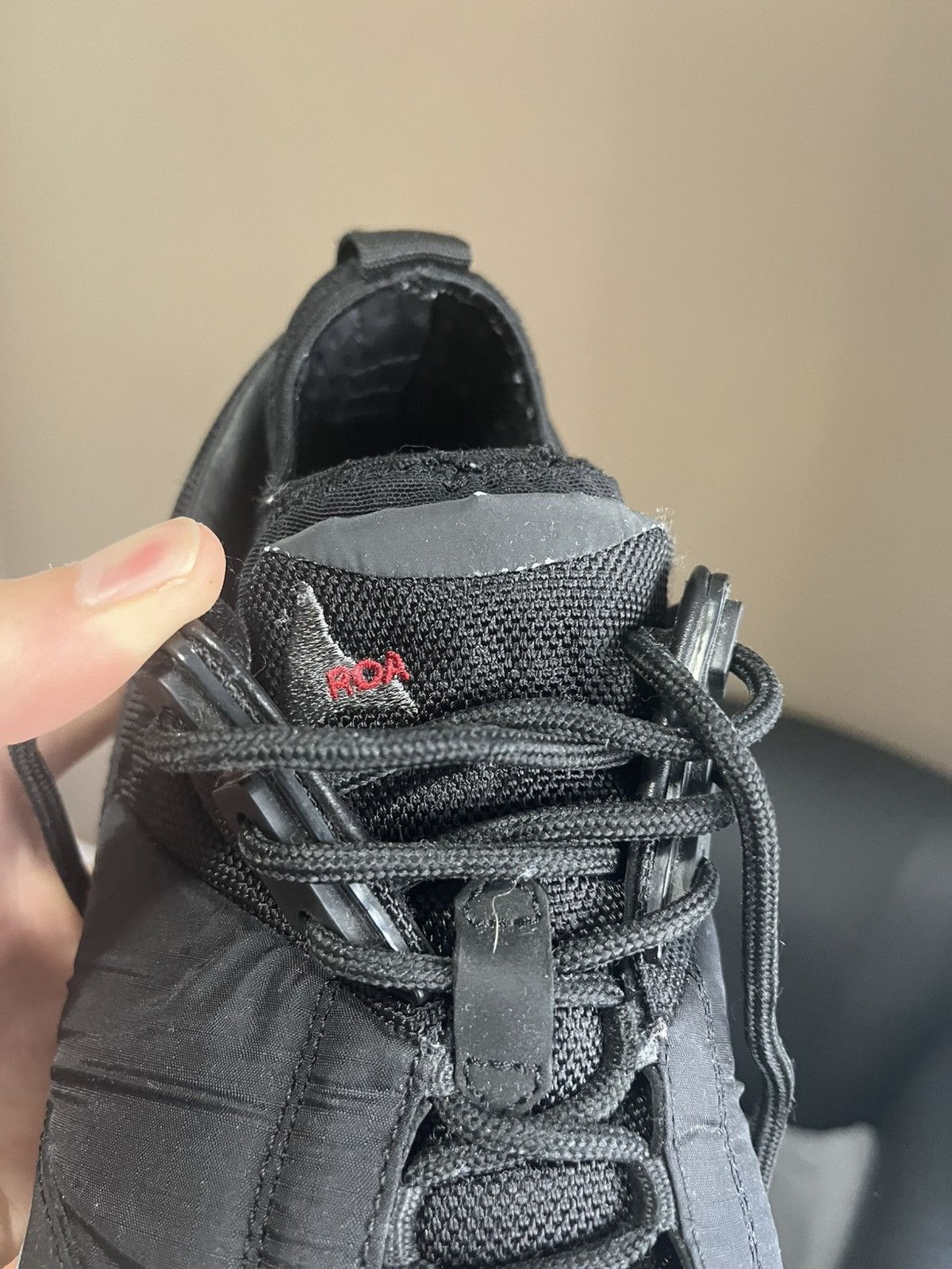 ROA ROA Double Neal Mesh Hiking Sneakers BLACK Size US 9 / EU 42 - 4 Thumbnail