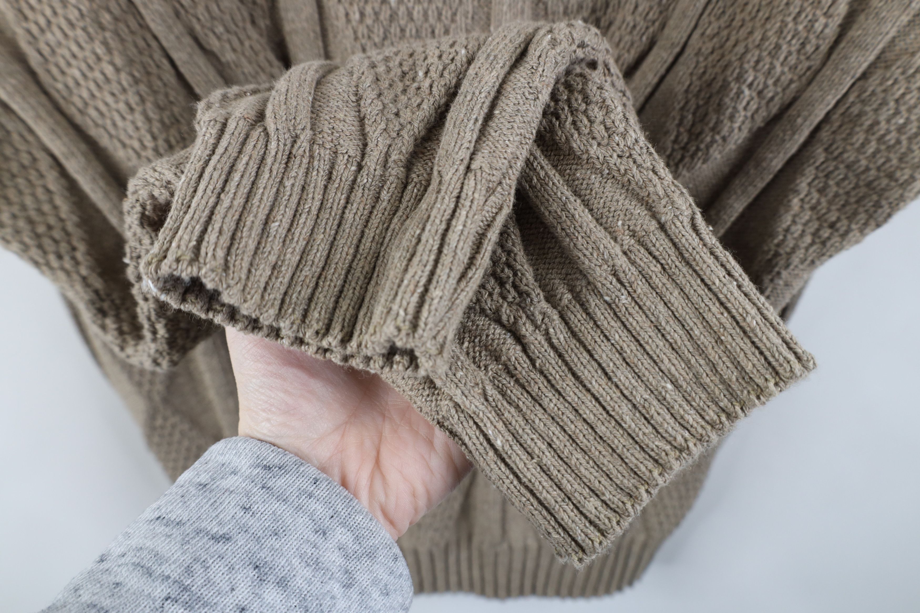 Vintage Vintage 90s Streetwear Argyle Diamond Ribbed Knit Sweater Size US M / EU 48-50 / 2 - 5 Thumbnail