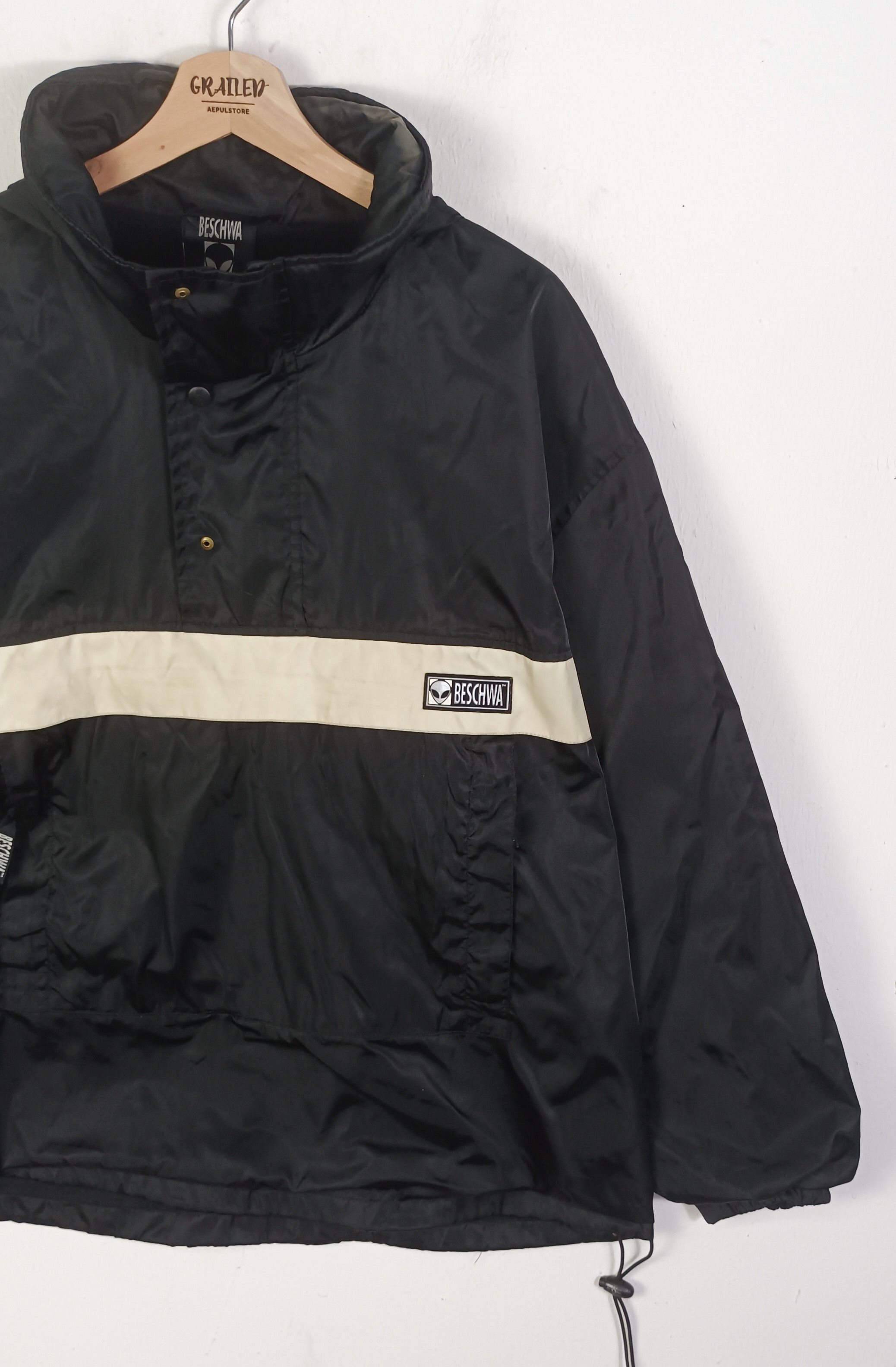 Alien Workshop Vintage Beshwa Nevada USA Anorak Jacket Size US XL / EU 56 / 4 - 5 Thumbnail