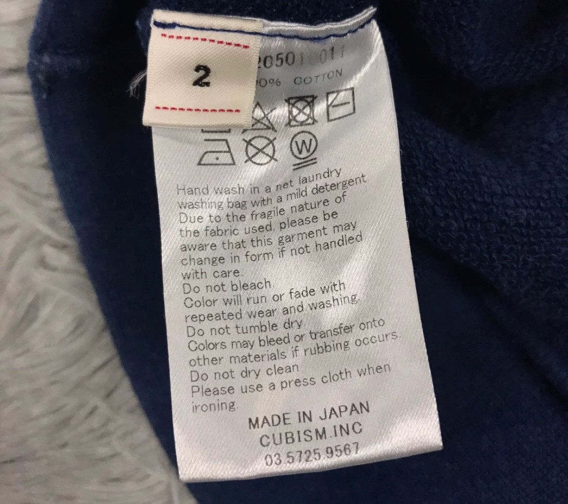 Visvim Visvim 2018 Blue Stained Hoodie Size US M / EU 48-50 / 2 - 7 Thumbnail
