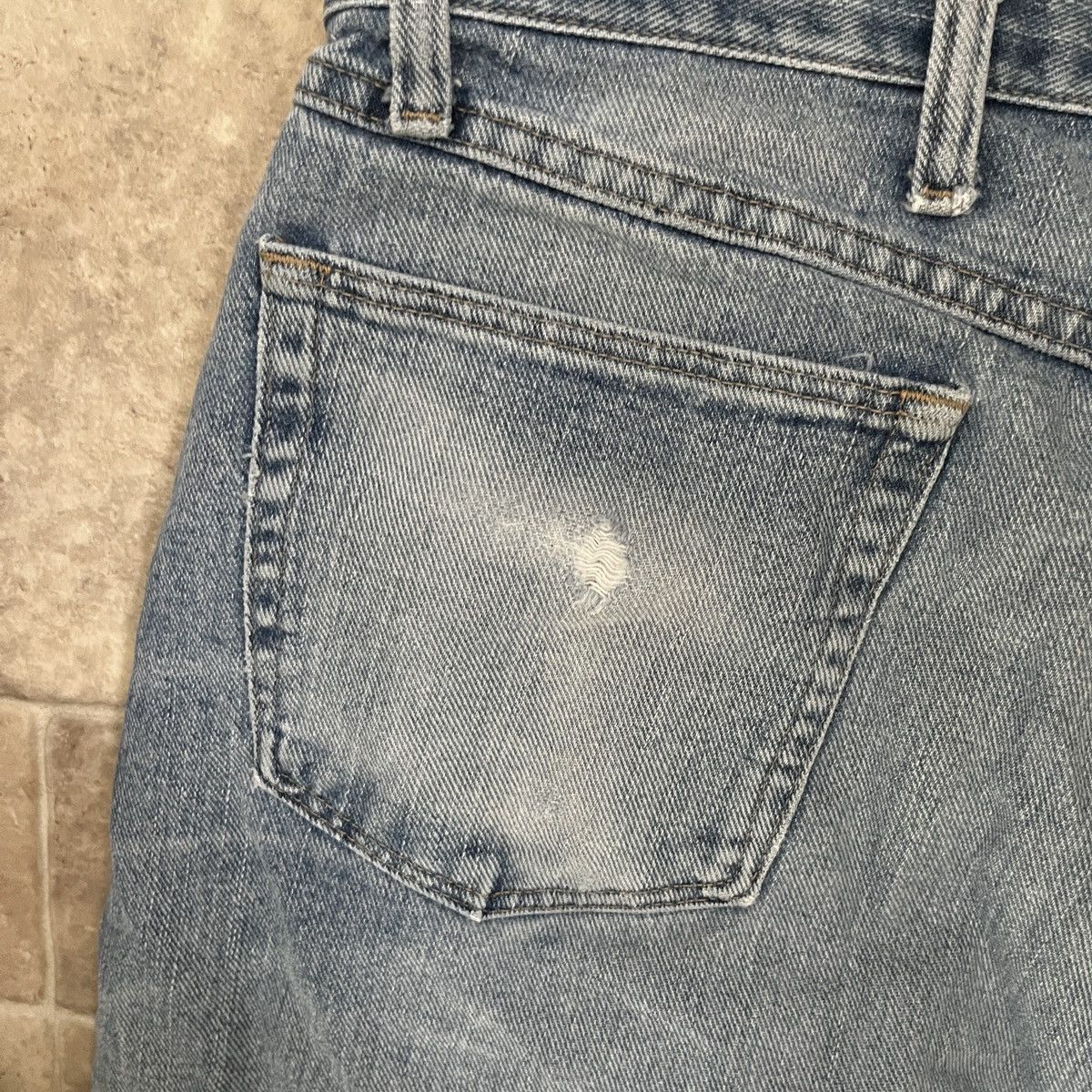 Wrangler Wrangler Men’s Blue Denim Jeans Size 36x32 Size US 36 / EU 52 - 7 Thumbnail