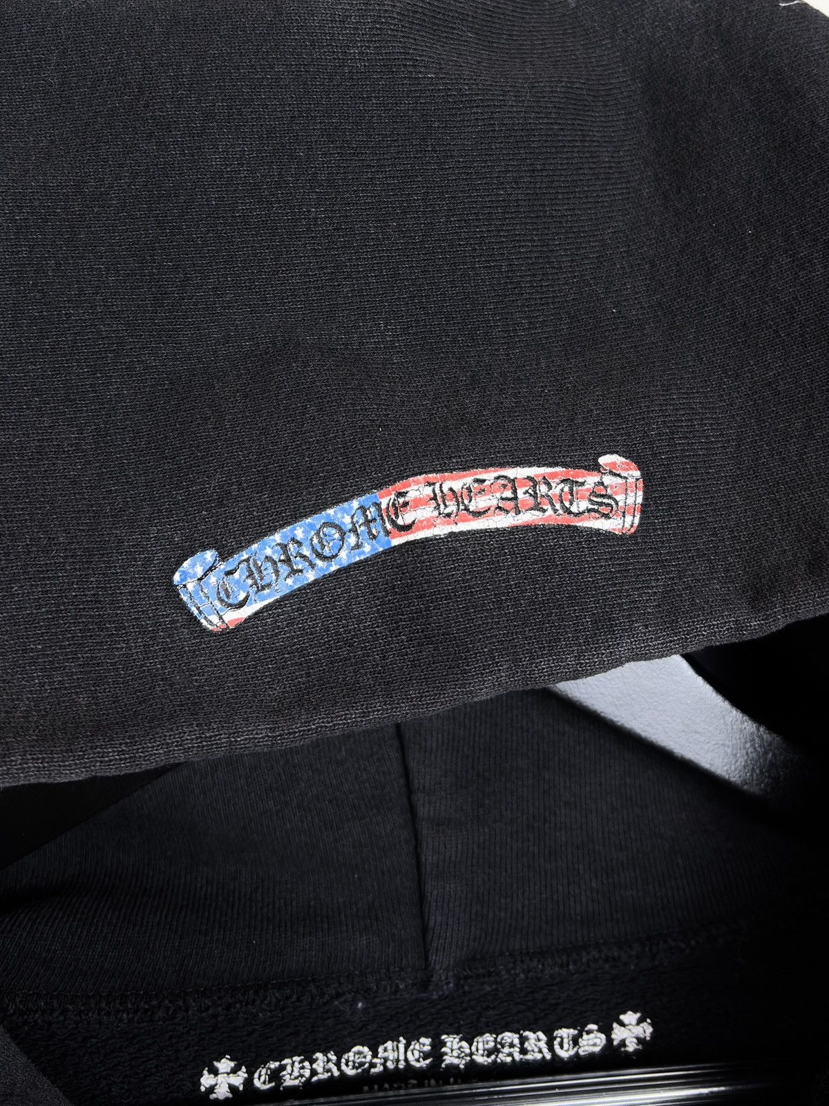 Chrome Hearts Chrome Hearts Thrashed Matty Boy USA Flag Scroll Hoodie Size US M / EU 48-50 / 2 - 11 Thumbnail