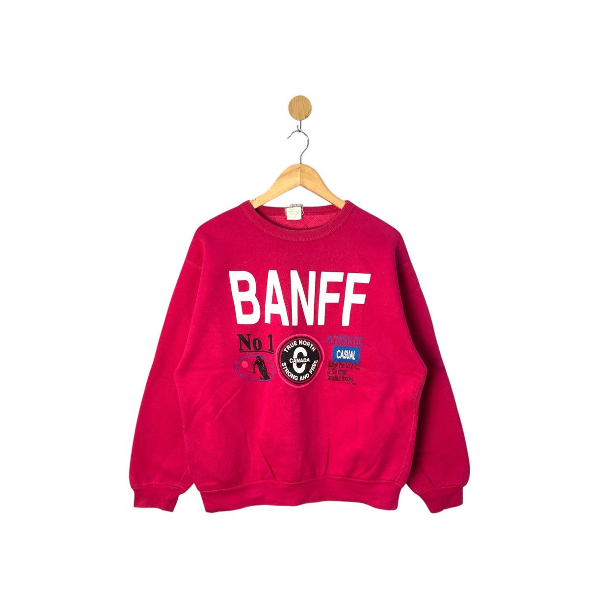 Vintage 90s Banff Canada Casual Sweatshirt