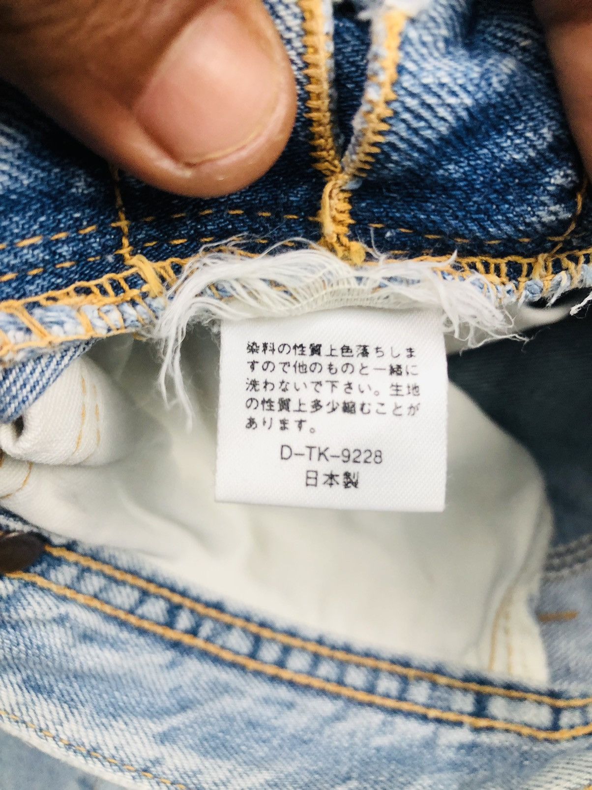 Lee Lee Distressed Jeans (35) Size US 30 / EU 46 - 11 Thumbnail
