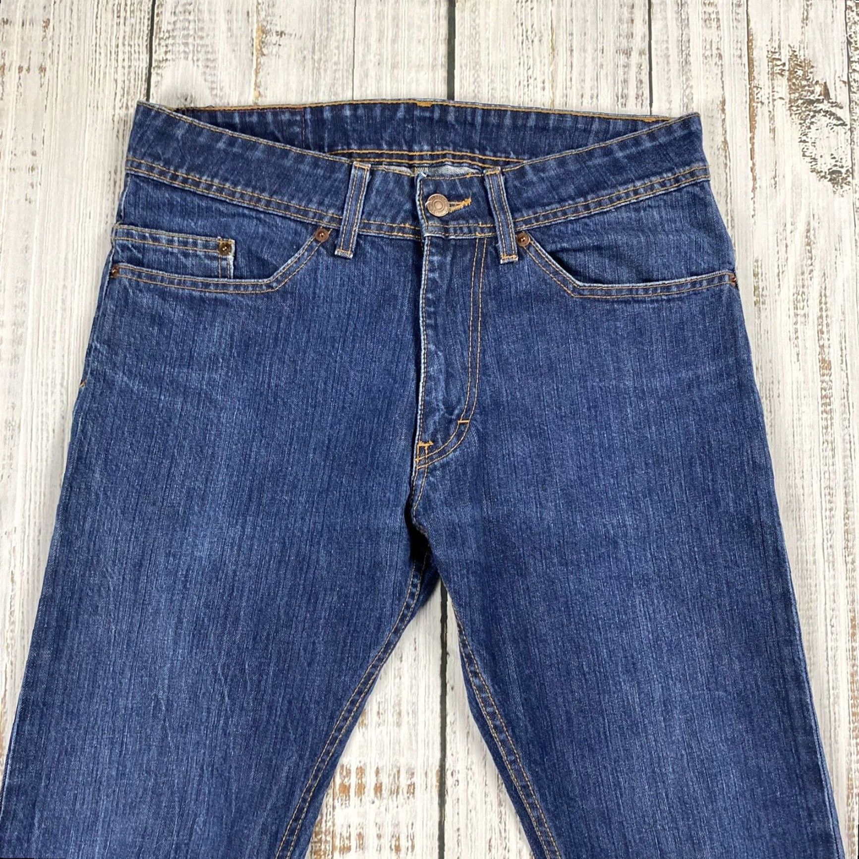 Vintage VINTAGE Interstate Jeans Bootcut Dark Wash Denim Mens Size 32 (33x33.5) USA Size US 32 / EU 48 - 2 Thumbnail