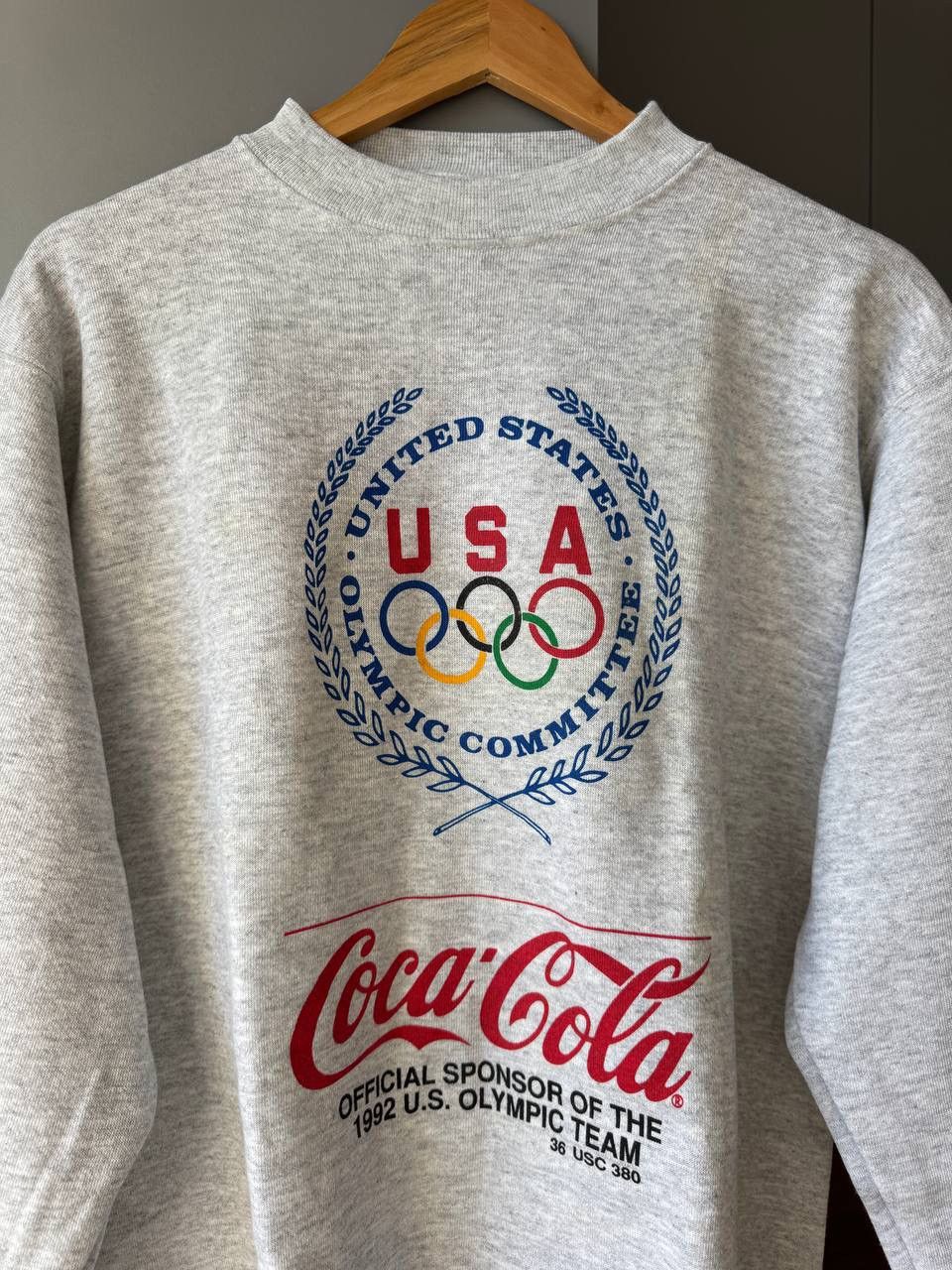 Coca Cola Vintage 1992 Olympics Coca Cola Crewneck Sweatshirt Size US L / EU 52-54 / 3 - 2 Thumbnail