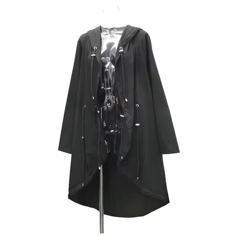 Japanese Brand Hip Hop Punk Trench Coat Hooded Cloak Size US L / EU 52-54 / 3 - 11 Thumbnail