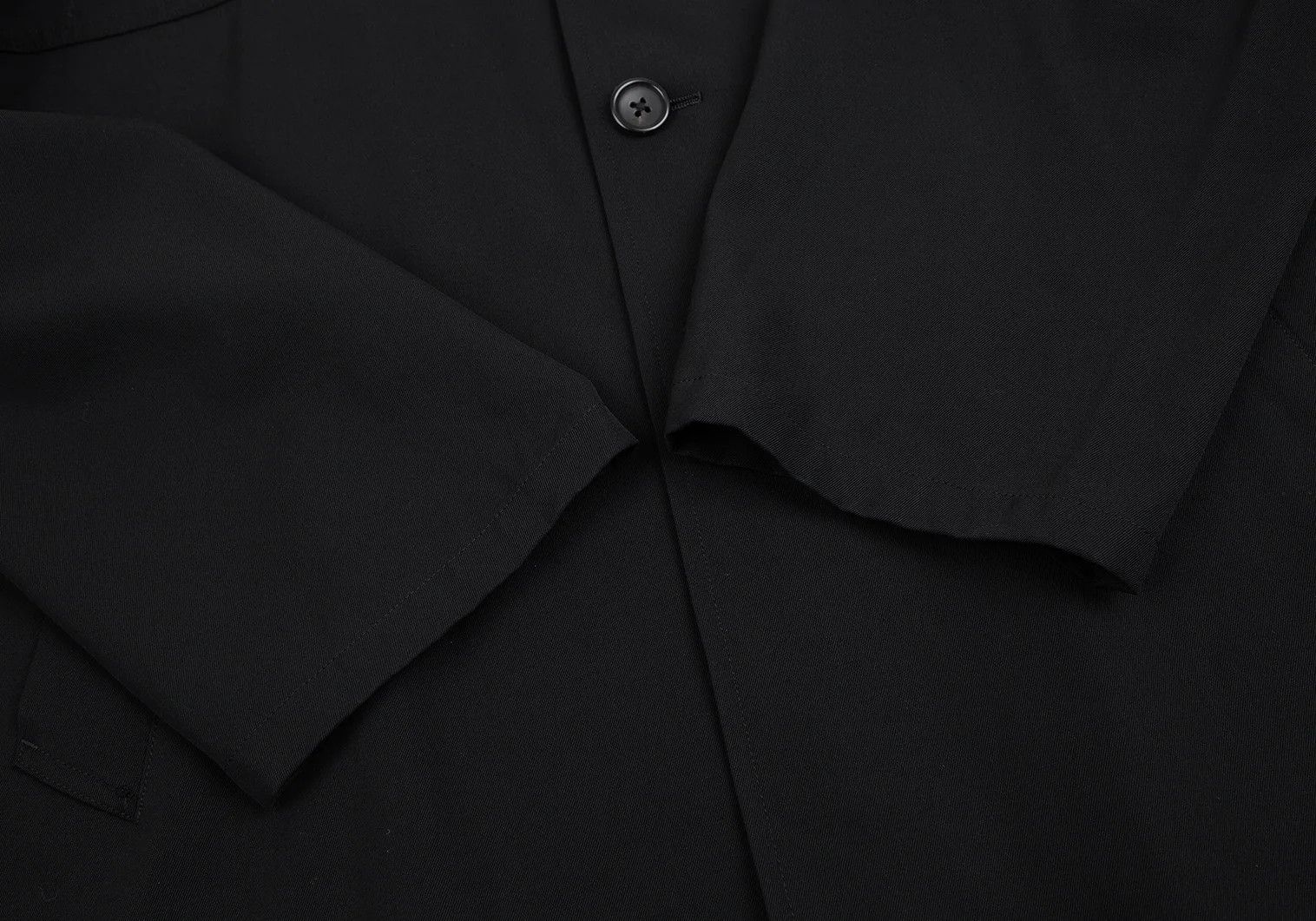 Yohji Yamamoto Yohji Yamamoto Wool Gabardine Long Jacket Size US M / EU 48-50 / 2 - 7 Thumbnail