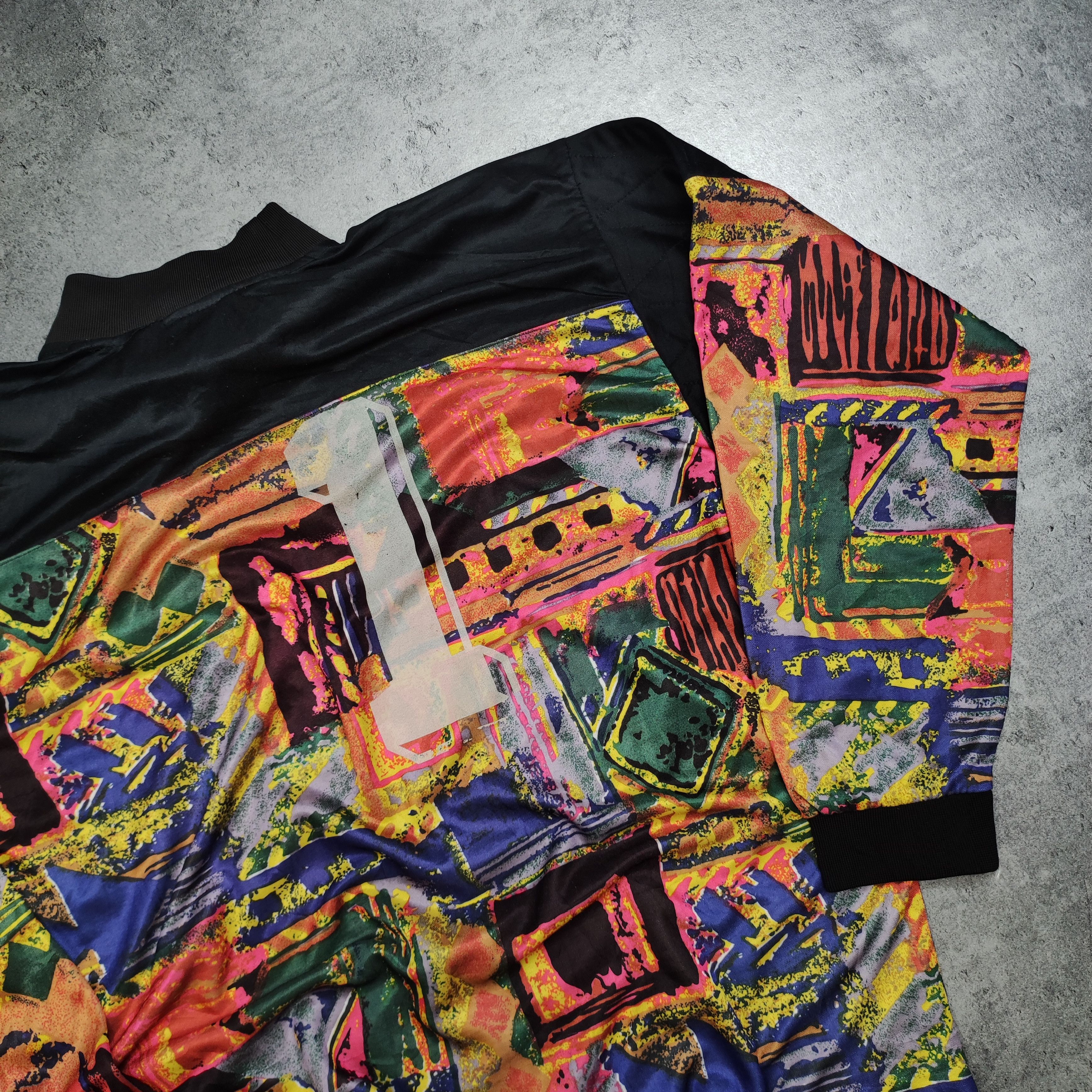 Adidas × Vintage RARE 90s Unique Avant Garde Adidas Goalkeeper Jersey #1 Size US M / EU 48-50 / 2 - 9 Thumbnail