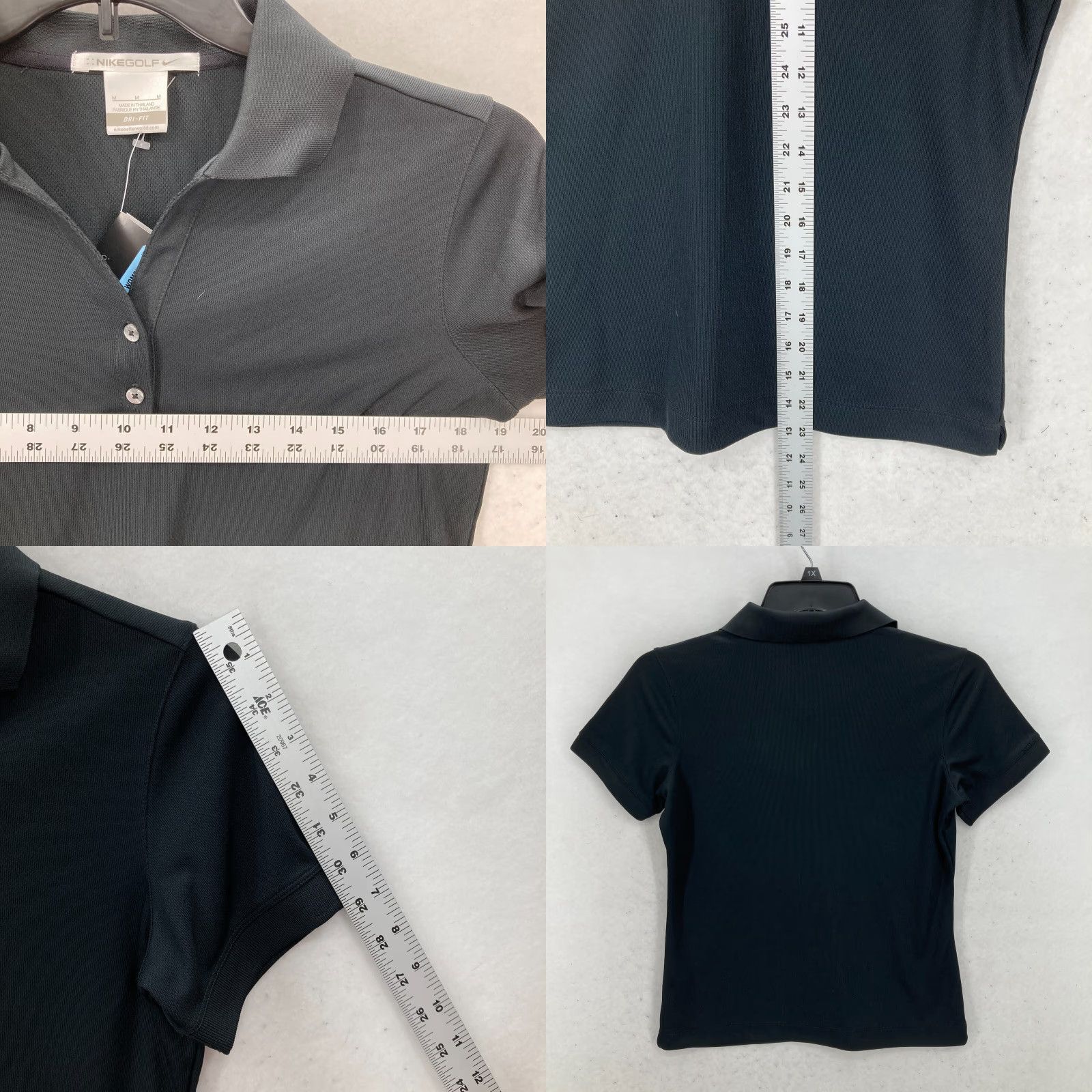 Nike Nike Golf Dri-Fit Classic Polo Shirt Women’s M Black Casual Preppy Sportswear Size M / US 6-8 / IT 42-44 - 8 Thumbnail